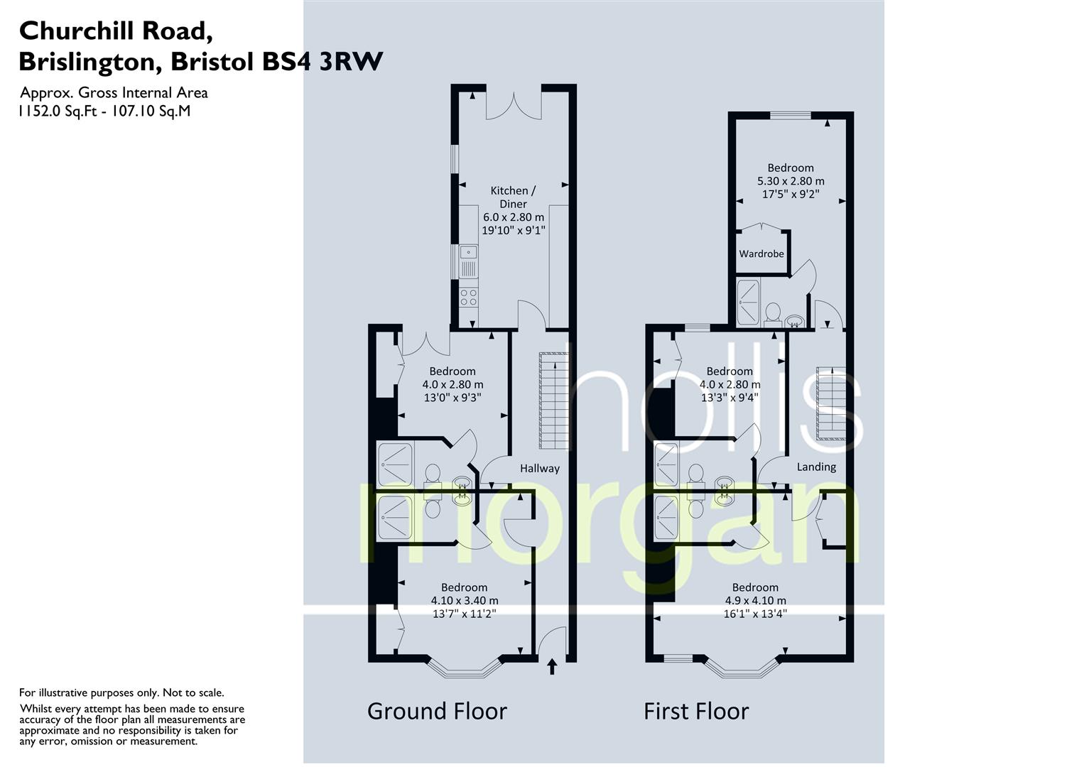 Elm Villa, 40, Churchill Road, Bristol floorplan