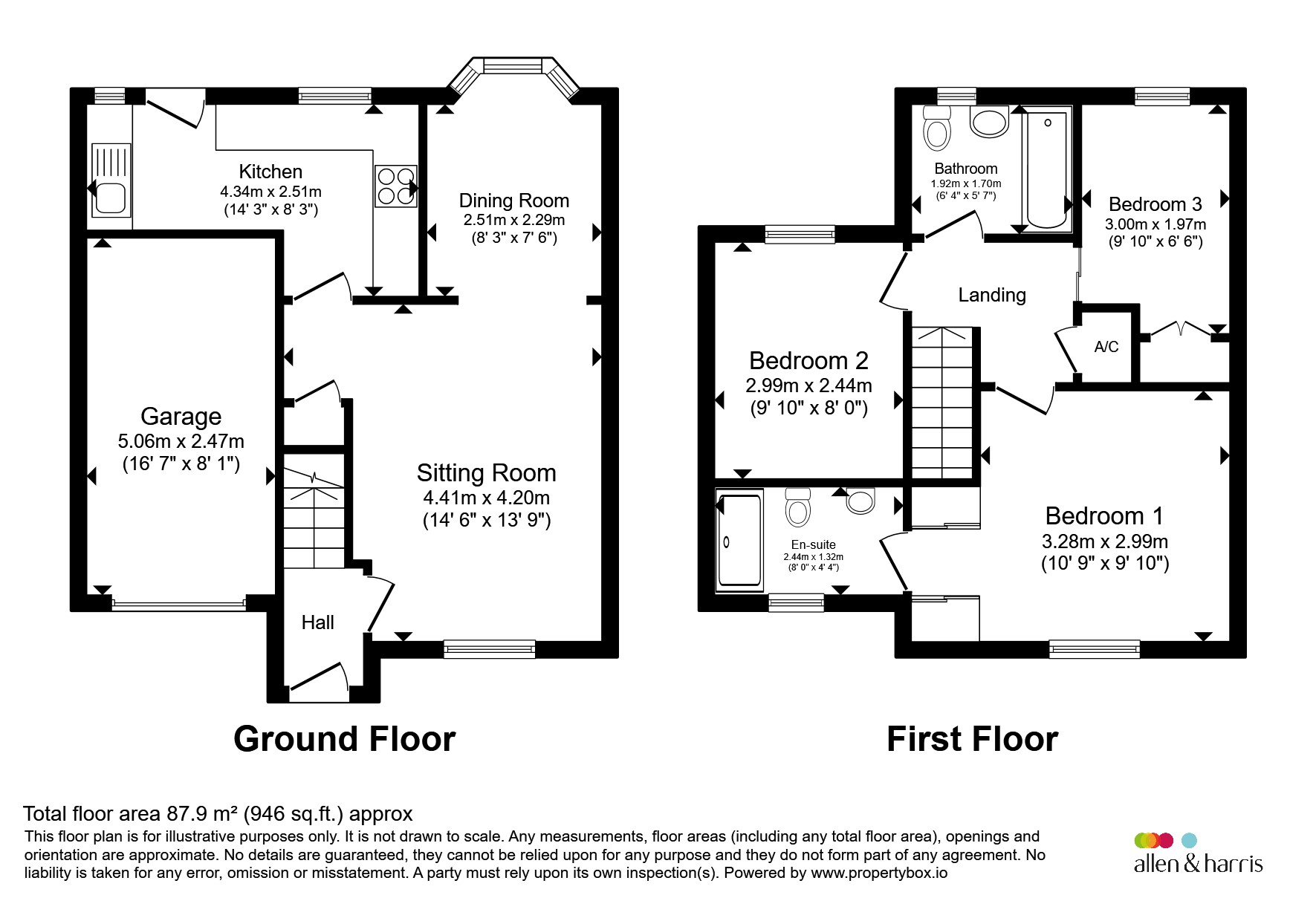 21, Highdown Way, Swindon floorplan