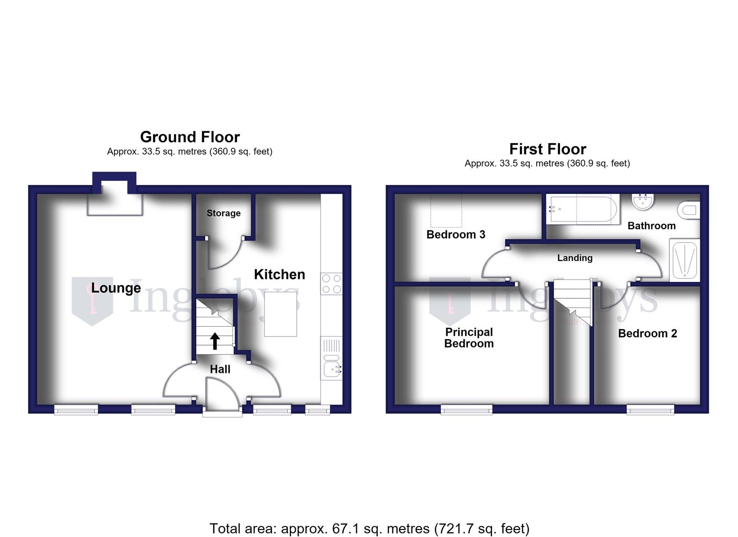 Stoney Cottage, 5A Dam Street, Loftus floorplan