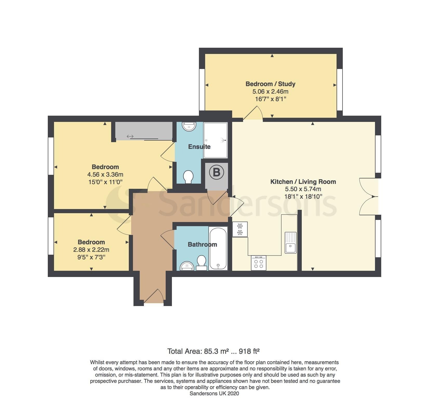 27, Waters Edge, Canterbury floorplan