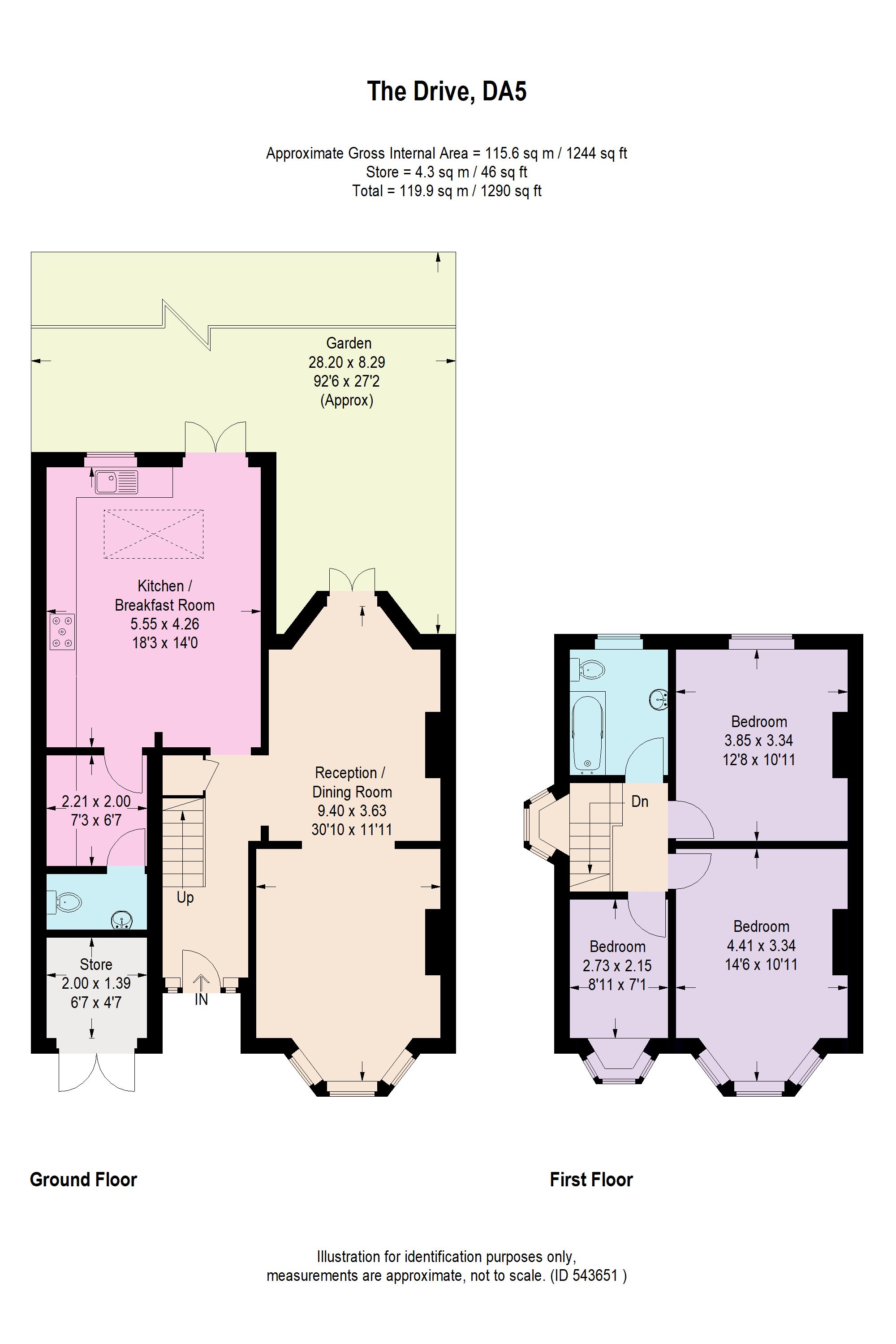 3 Bedrooms Semi-detached house for sale in The Drive, Bexley DA5