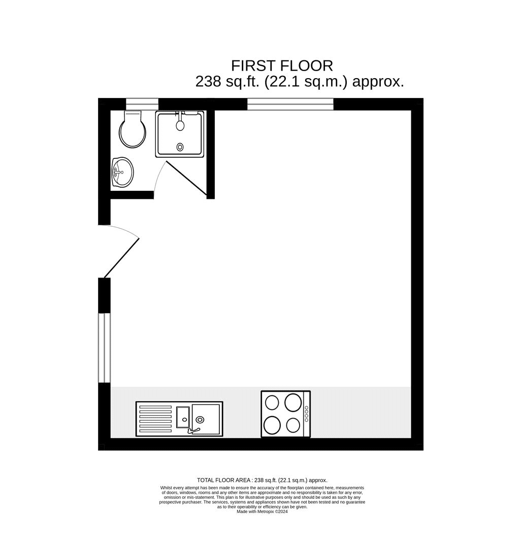 13B, King Street, Twickenham floorplan