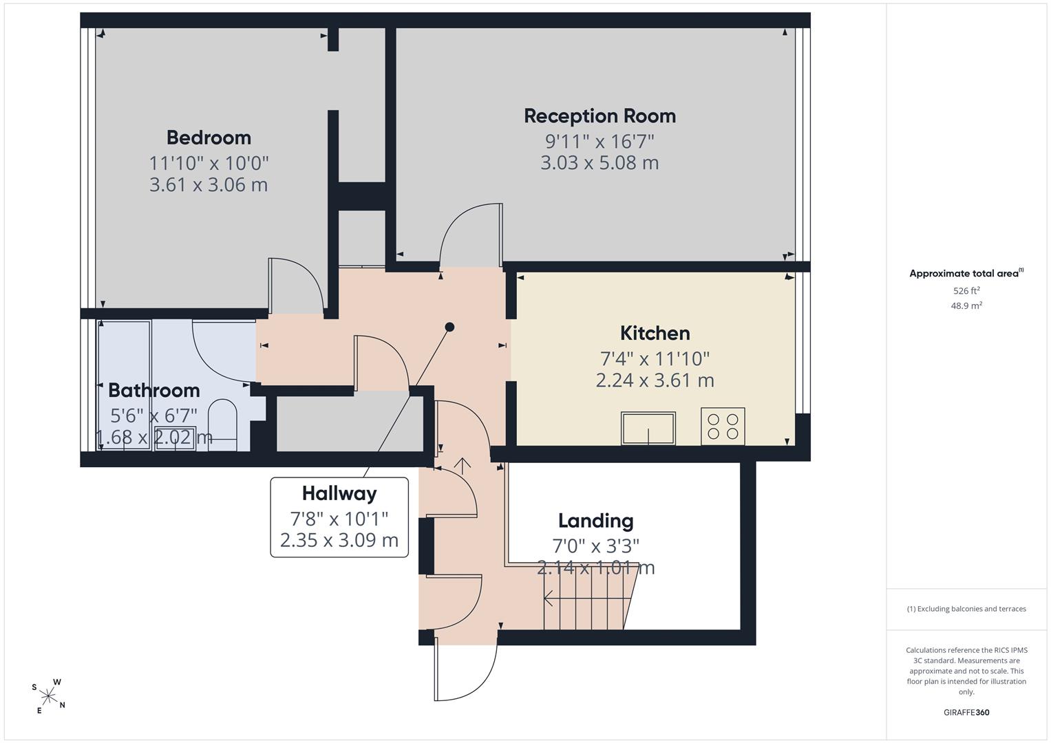 46 Templar Court, Princes Street, Nuneaton floorplan