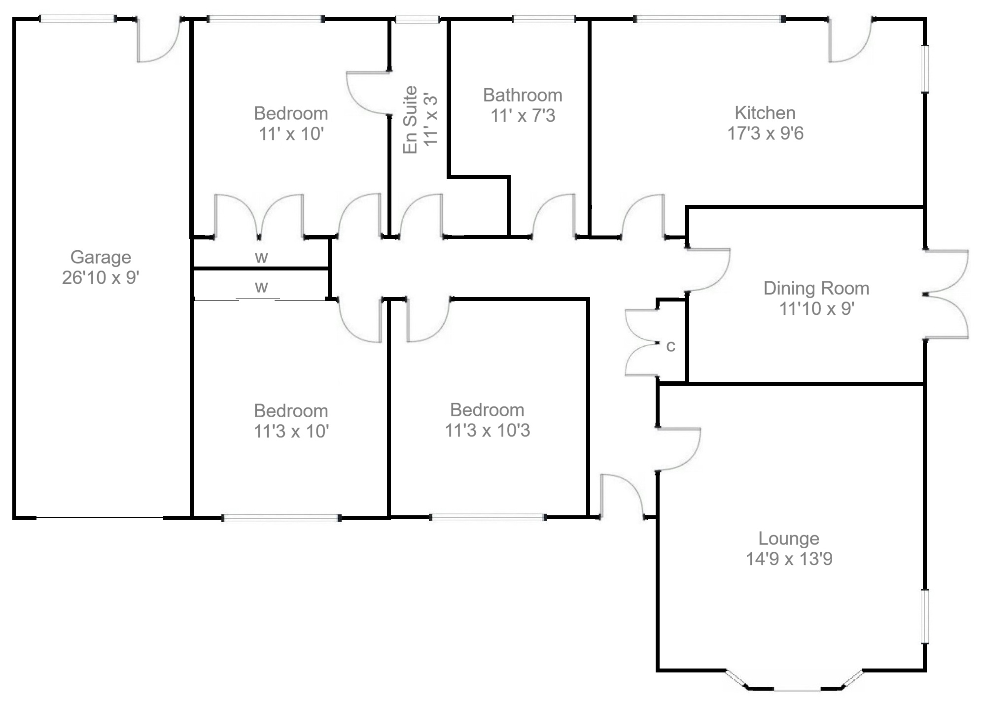 Hillpark,, Cathburn Road, North Lanarkshire floorplan