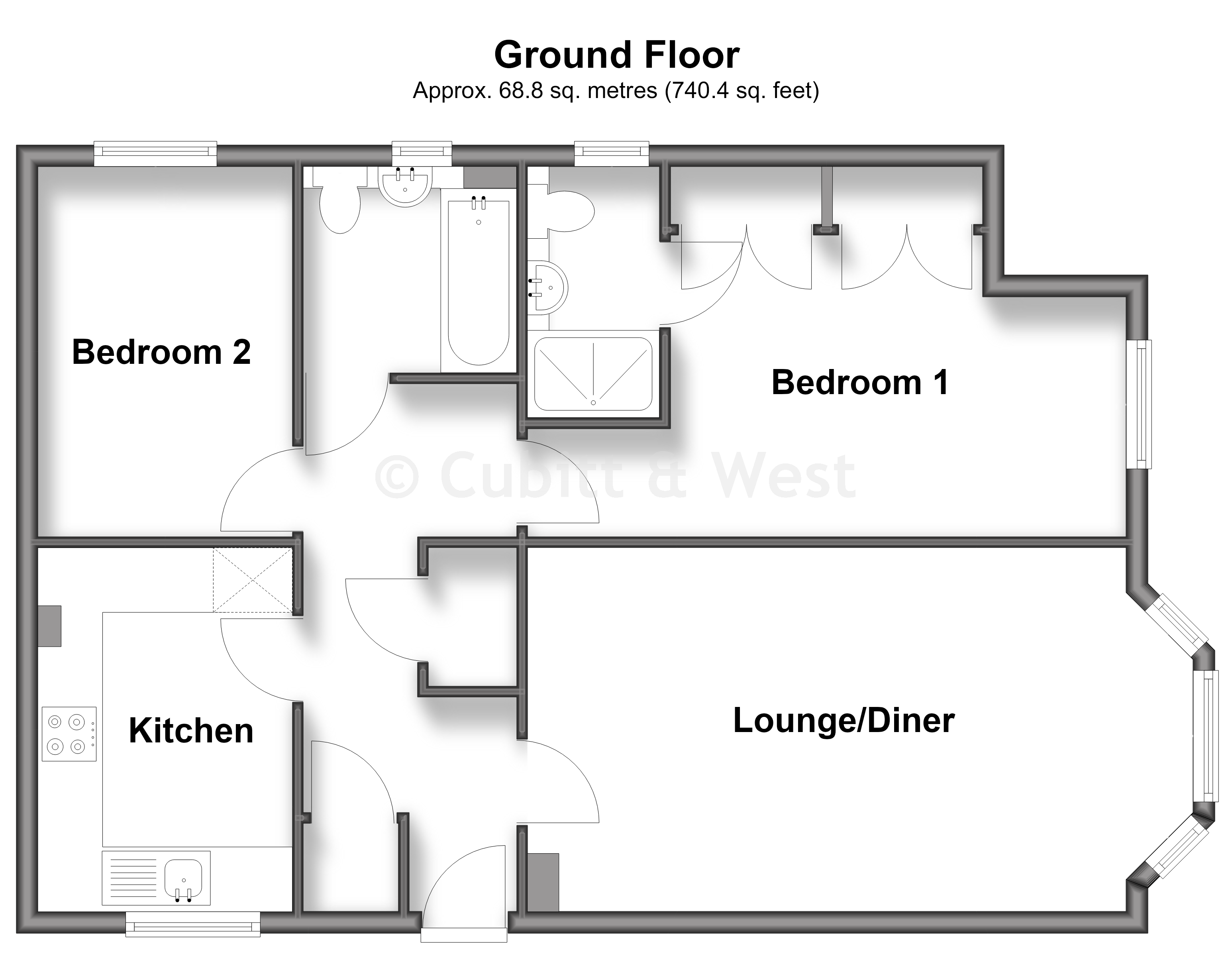 York House, Brighton Road, Lower Kingswood floorplan