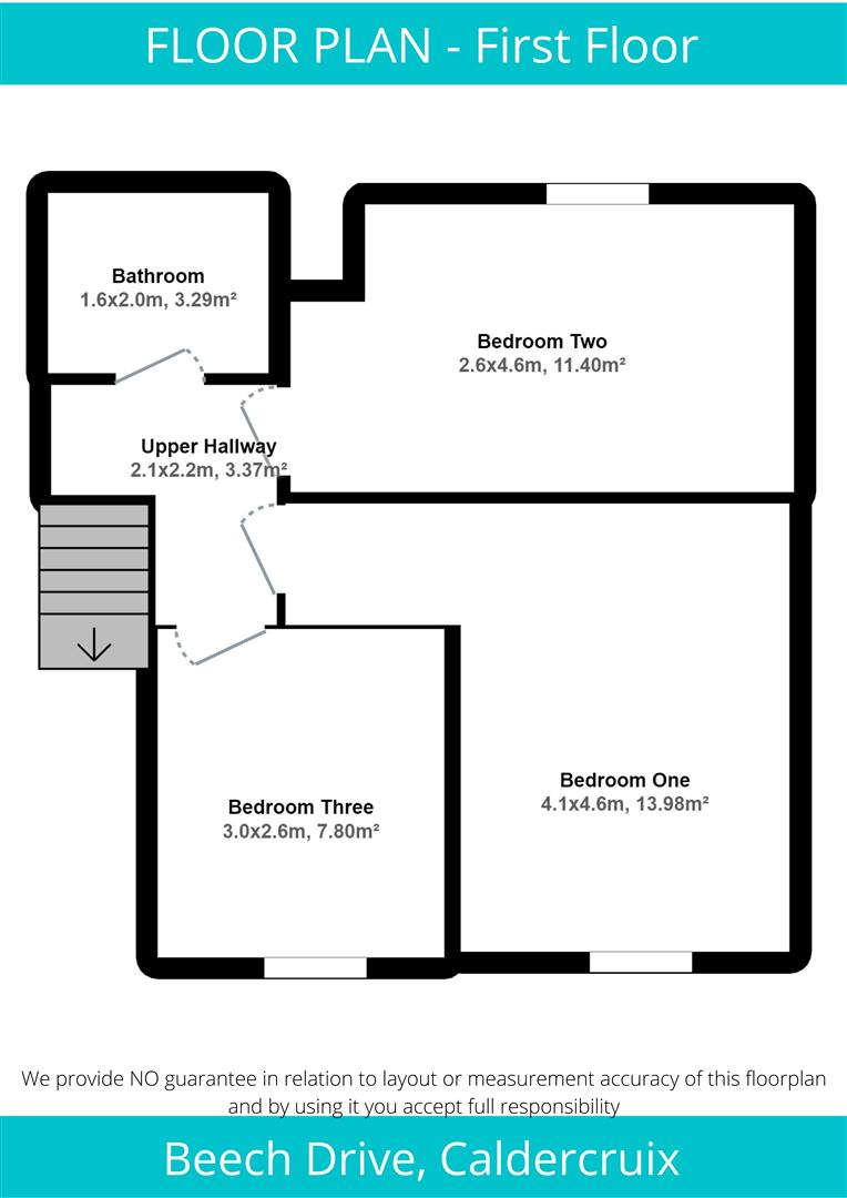 Beech Drive, Caldercruix, Airdrie ML6, 3 bedroom terraced house for