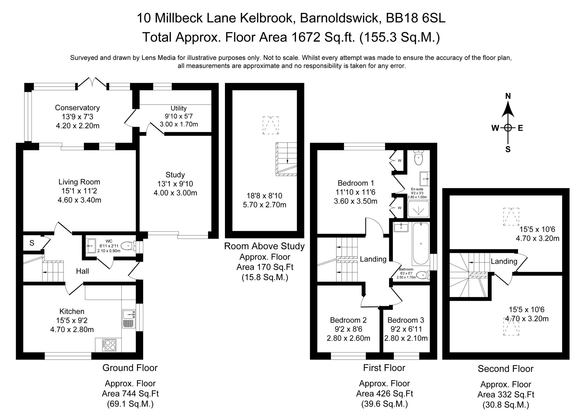 10 Millbeck Lane, Barnoldswick floorplan