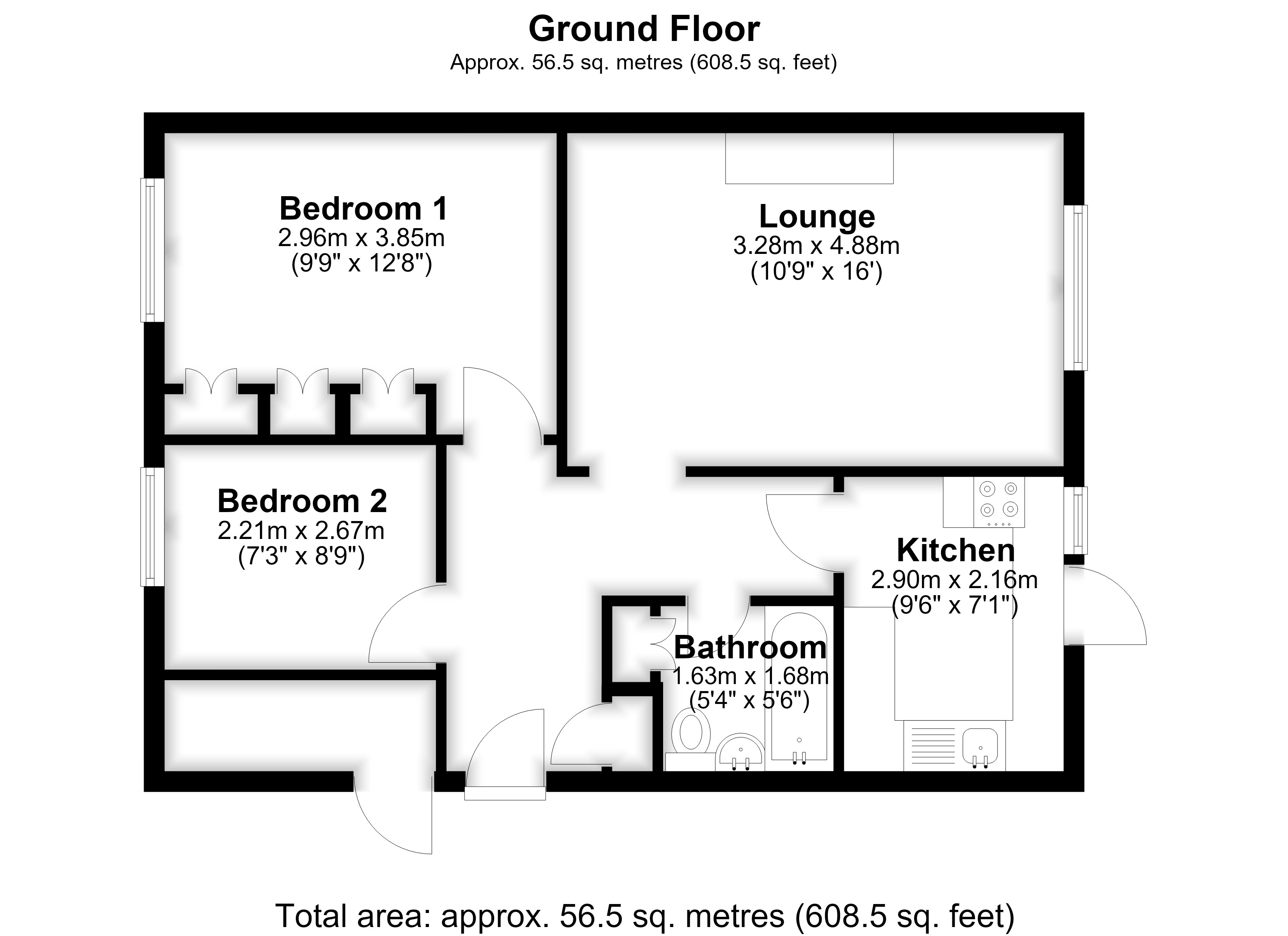 23, Ely Close, Erith floorplan