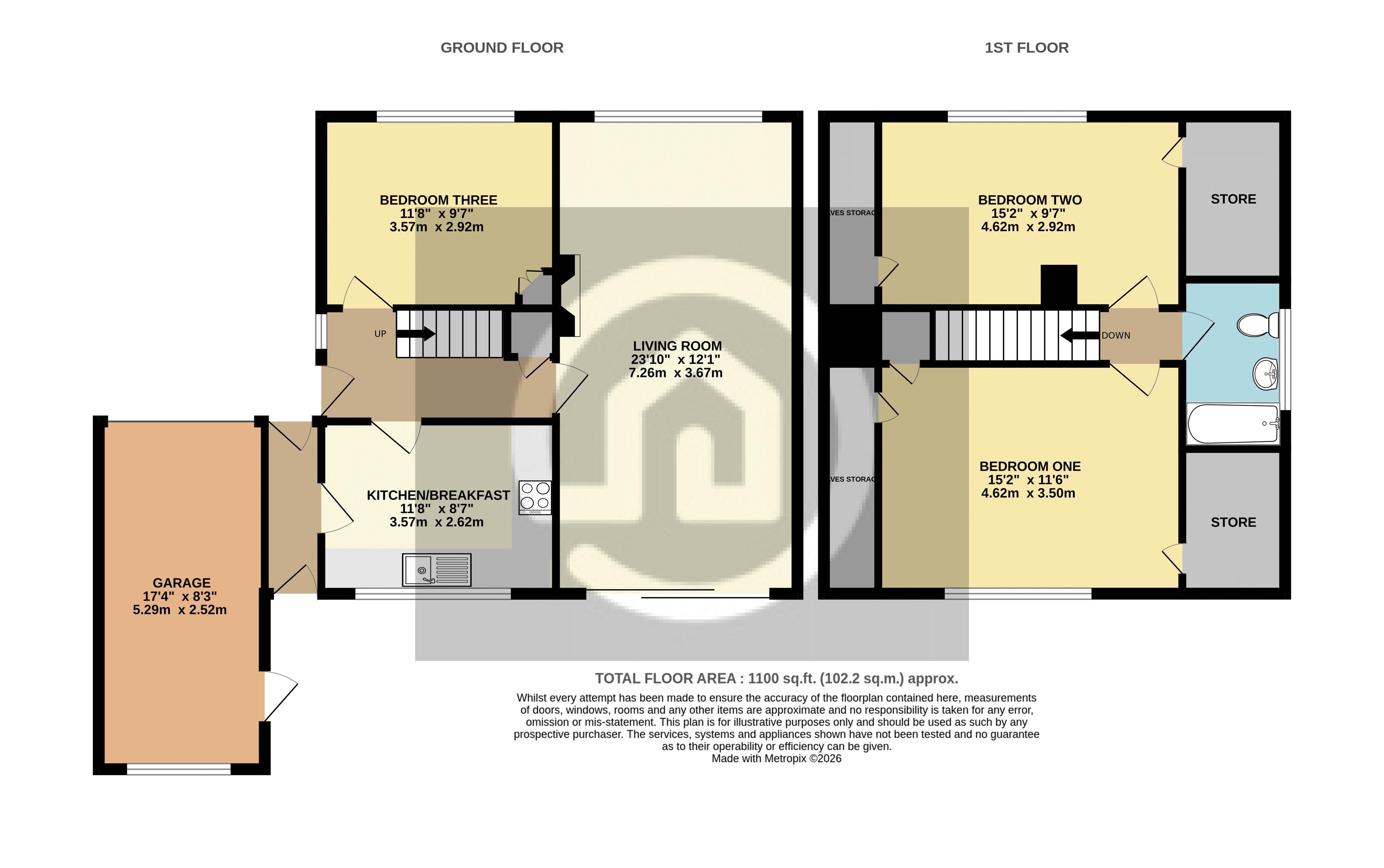 16, Renhold Road, Bedford floorplan