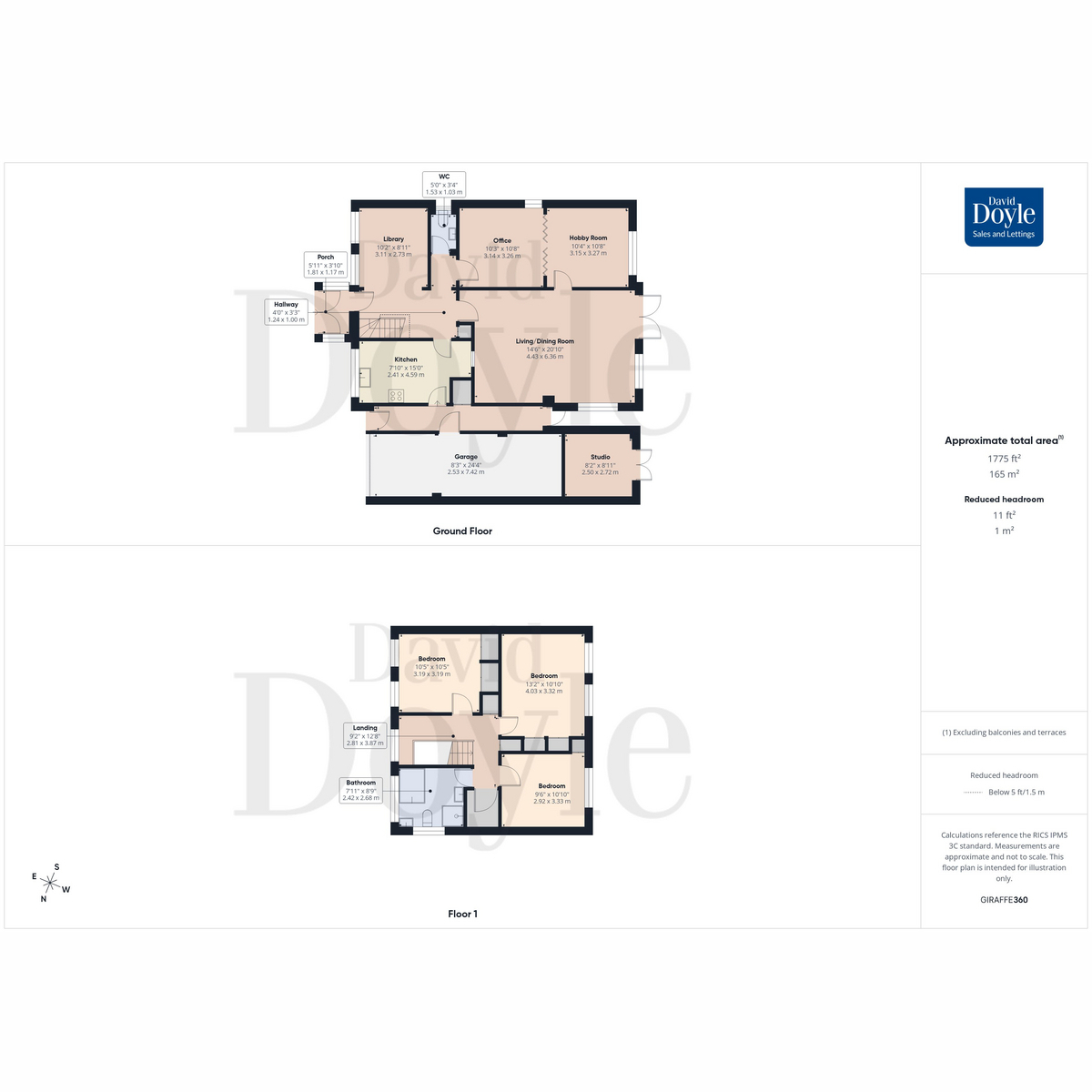 6, Mill Close, Piccotts End Hemel Hempstead floorplan