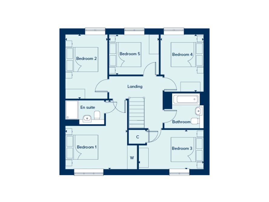 254, Goldfinch Drive, Faversham floorplan
