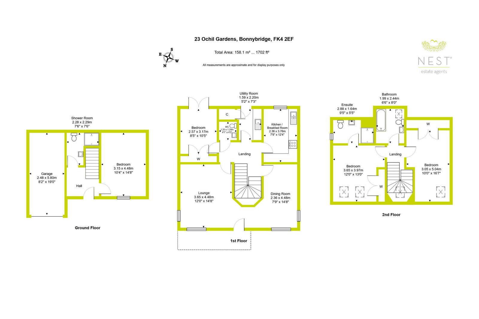 Ochil Gardens, Bonnybridge, FK4 2EF floorplan