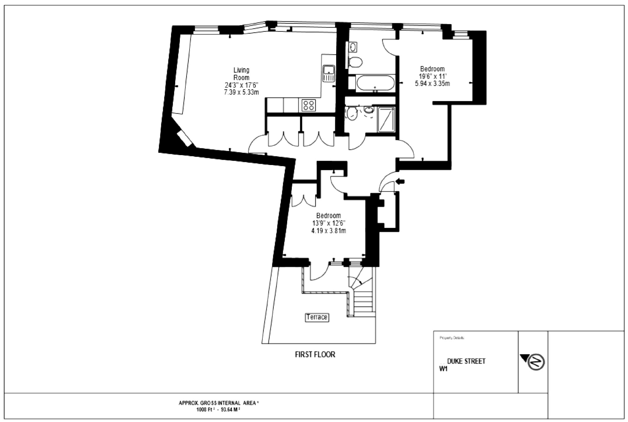 2 Bedrooms Flat to rent in Binney Street, Mayfair, London W1K