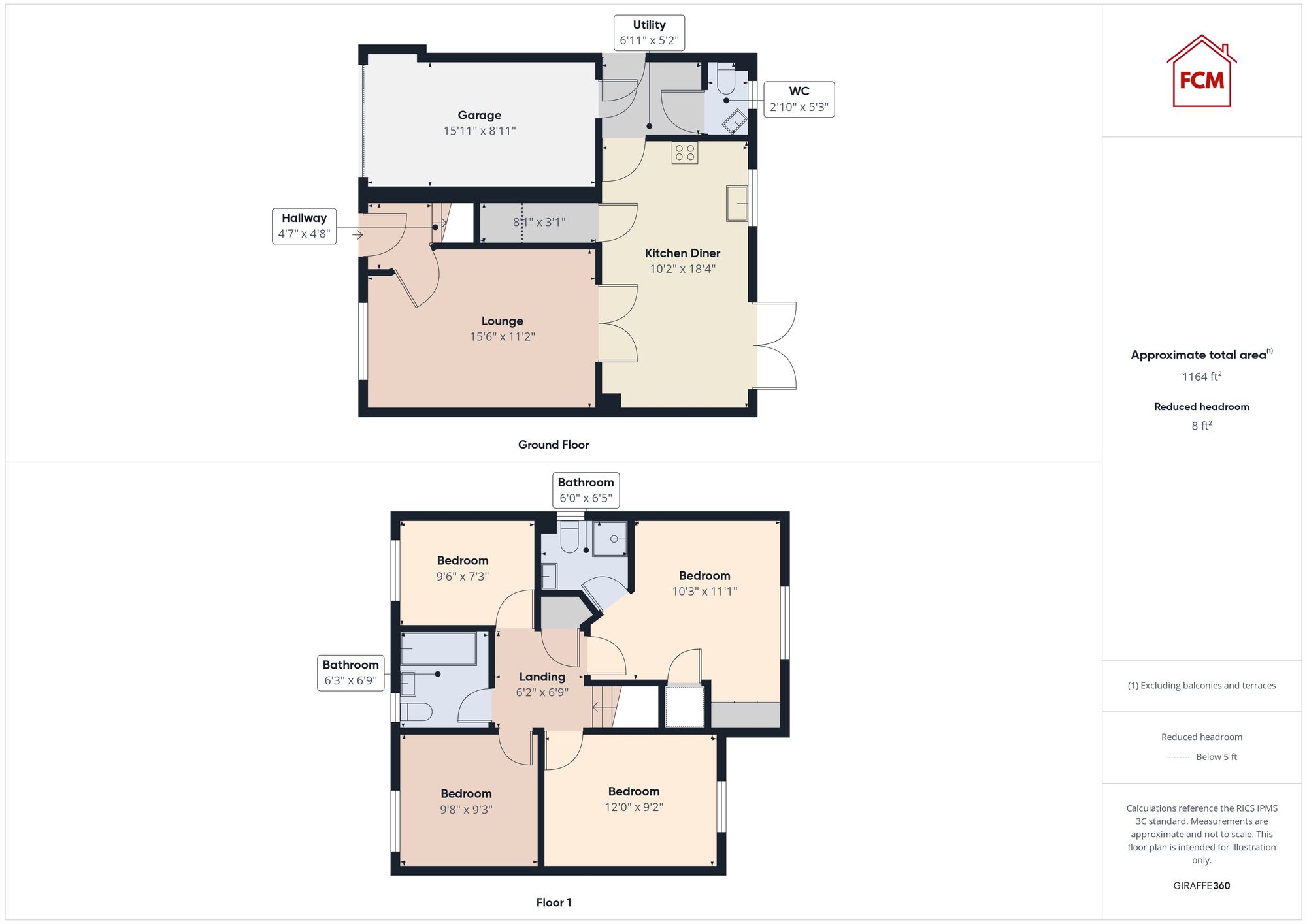 27 Grayling Way, Workington floorplan