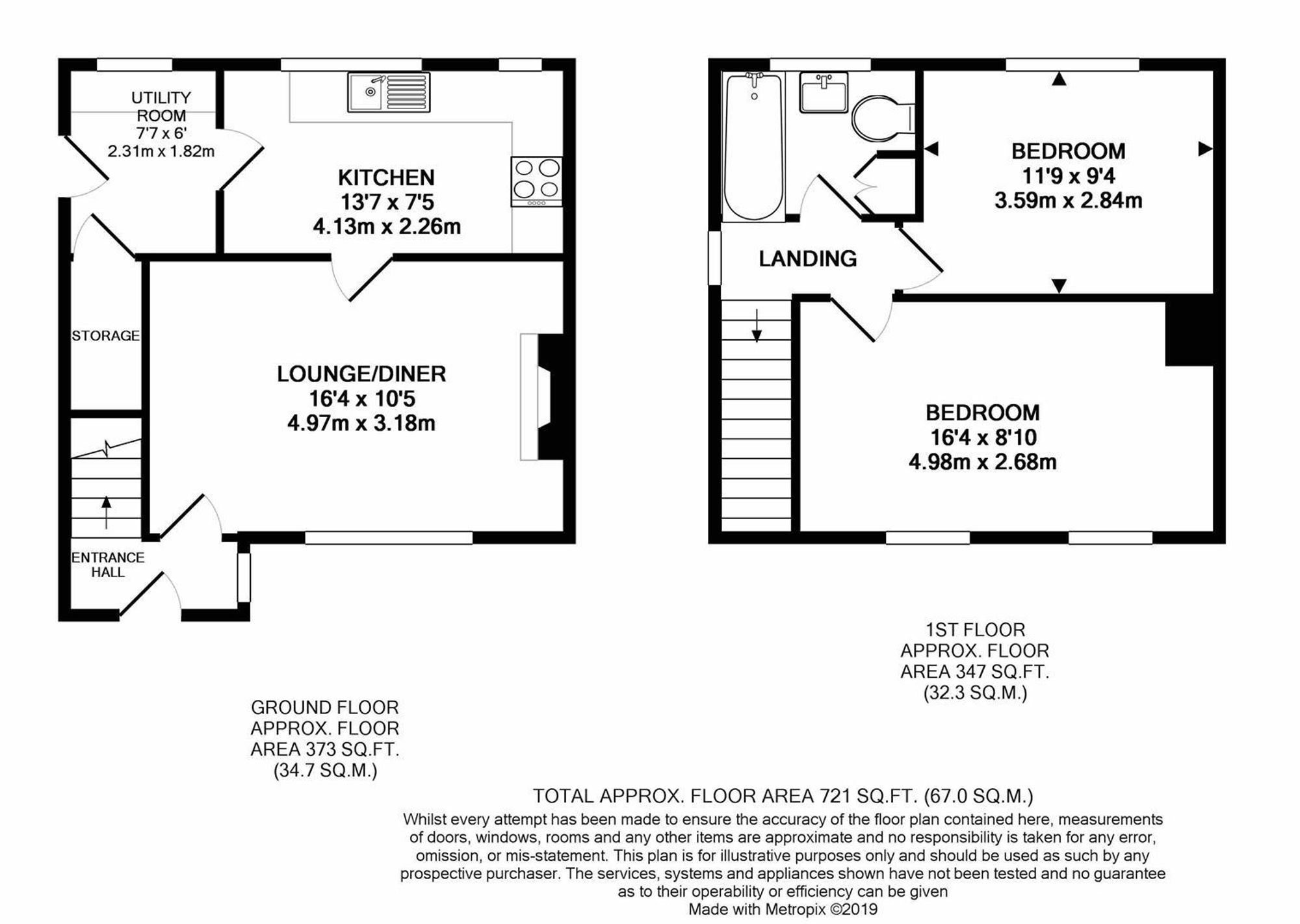 165 Keswick Drive, Chesterfield floorplan