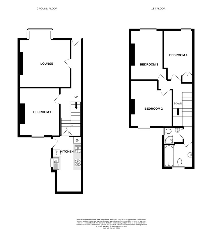 155, Chillingham Road, Newcastle floorplan