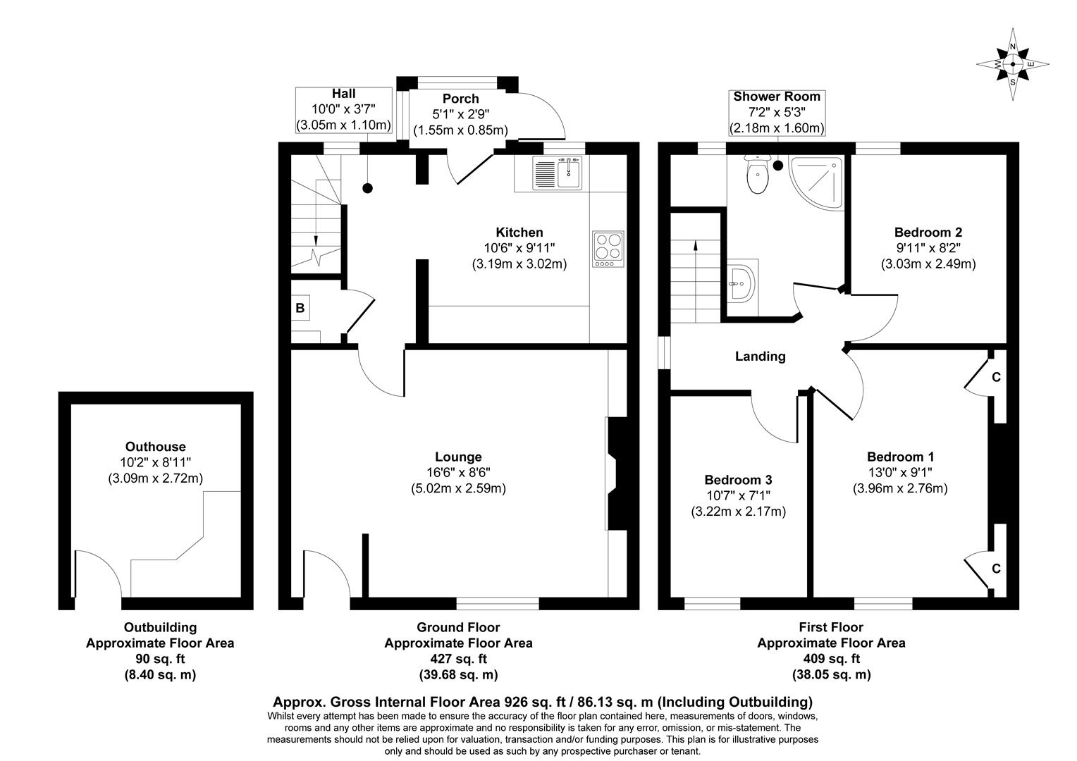 22, Quay Street, Halesworth floorplan