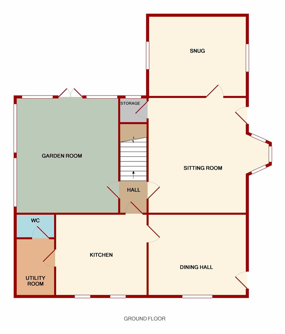 5 Bedrooms Detached house for sale in Upton Bishop, Ross-On-Wye HR9