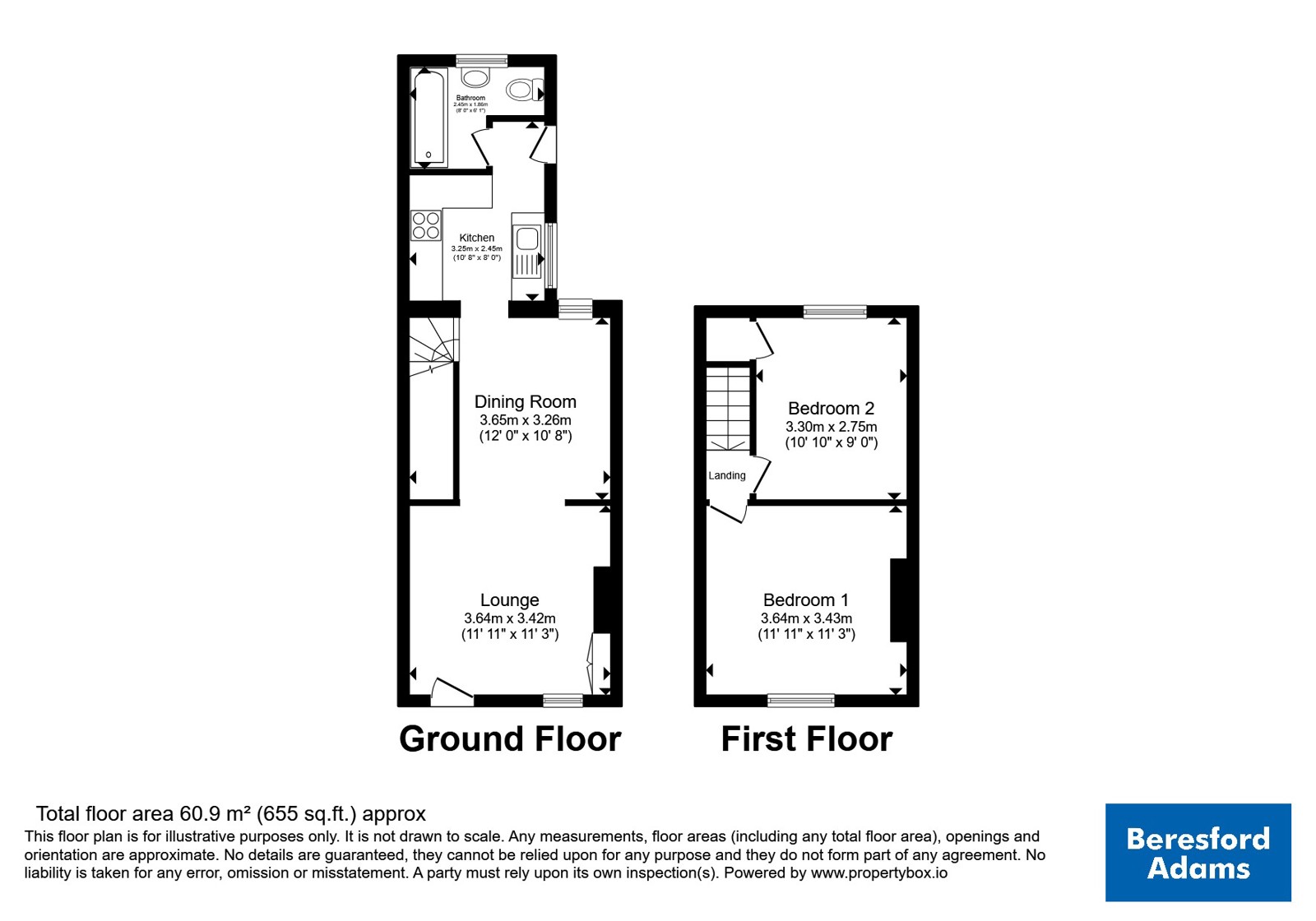 53, Pyecroft Street, Cheshire floorplan
