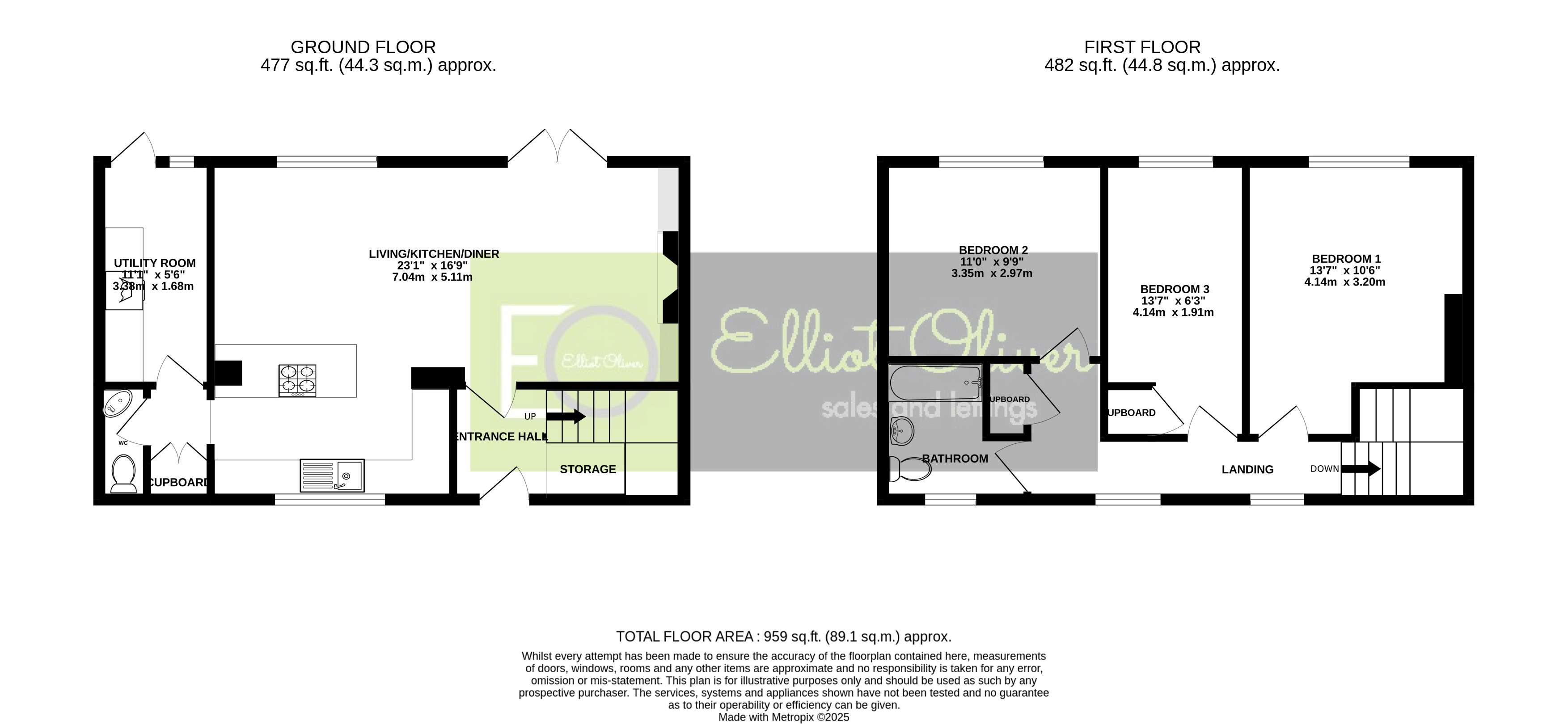 17, Pennsylvania Avenue, Cheltenham floorplan