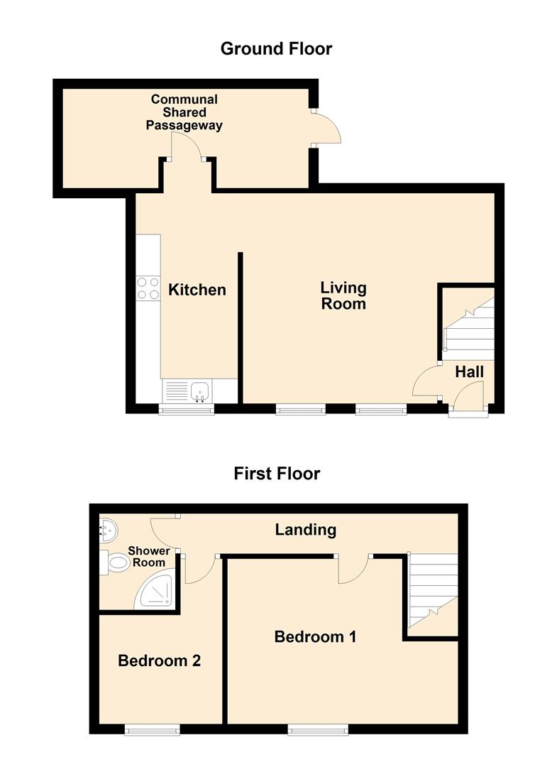 18, North Road, Buxton floorplan