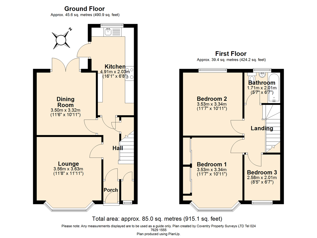 101, Browett Road, Coventry floorplan