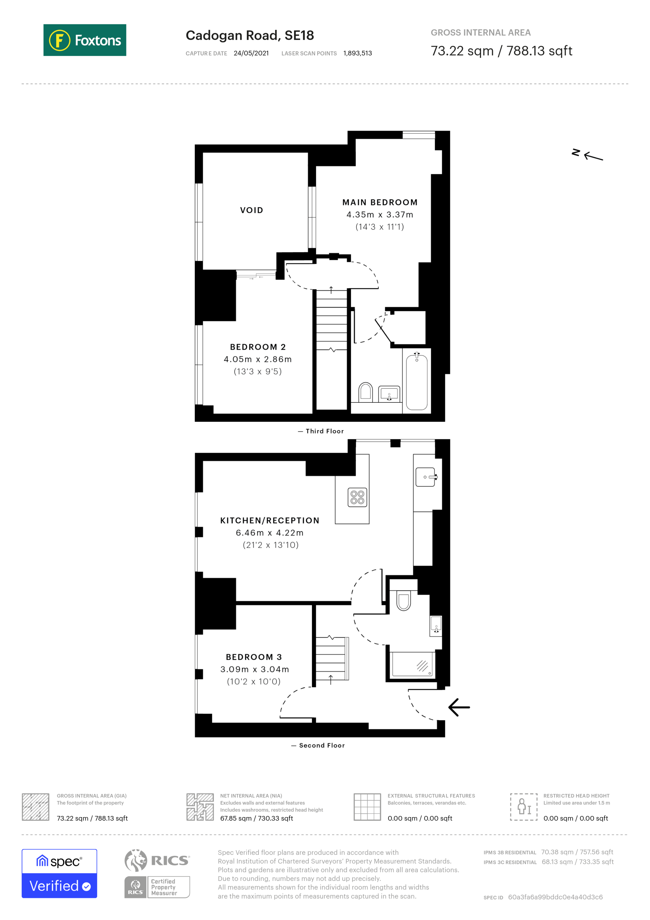 Cadogan Road, Woolwich floorplan
