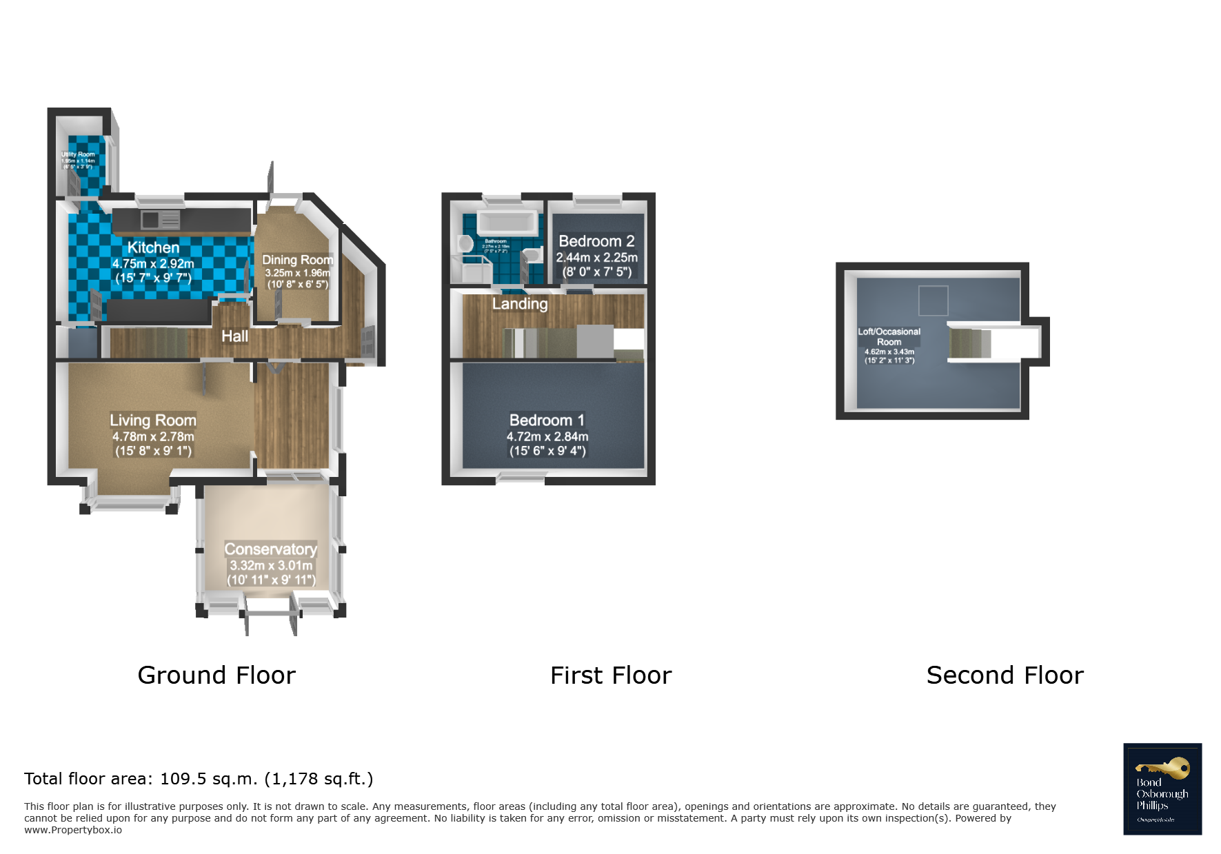 90, Slade Road, Devon floorplan