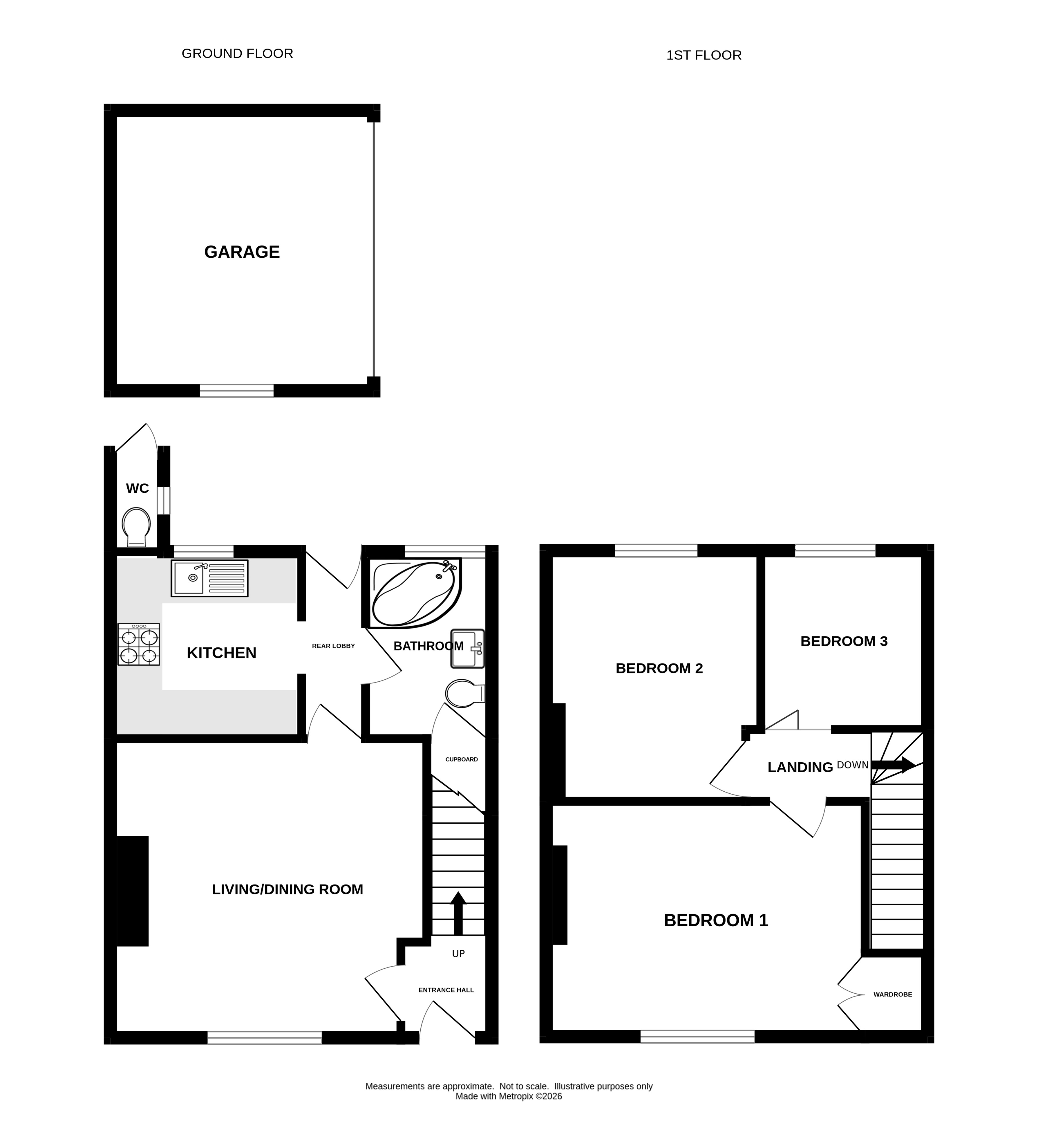 6, Hill Crest, Exeter floorplan