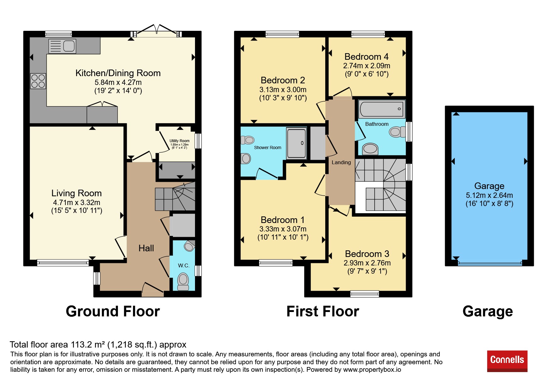 4, Russett Lane, Faversham floorplan