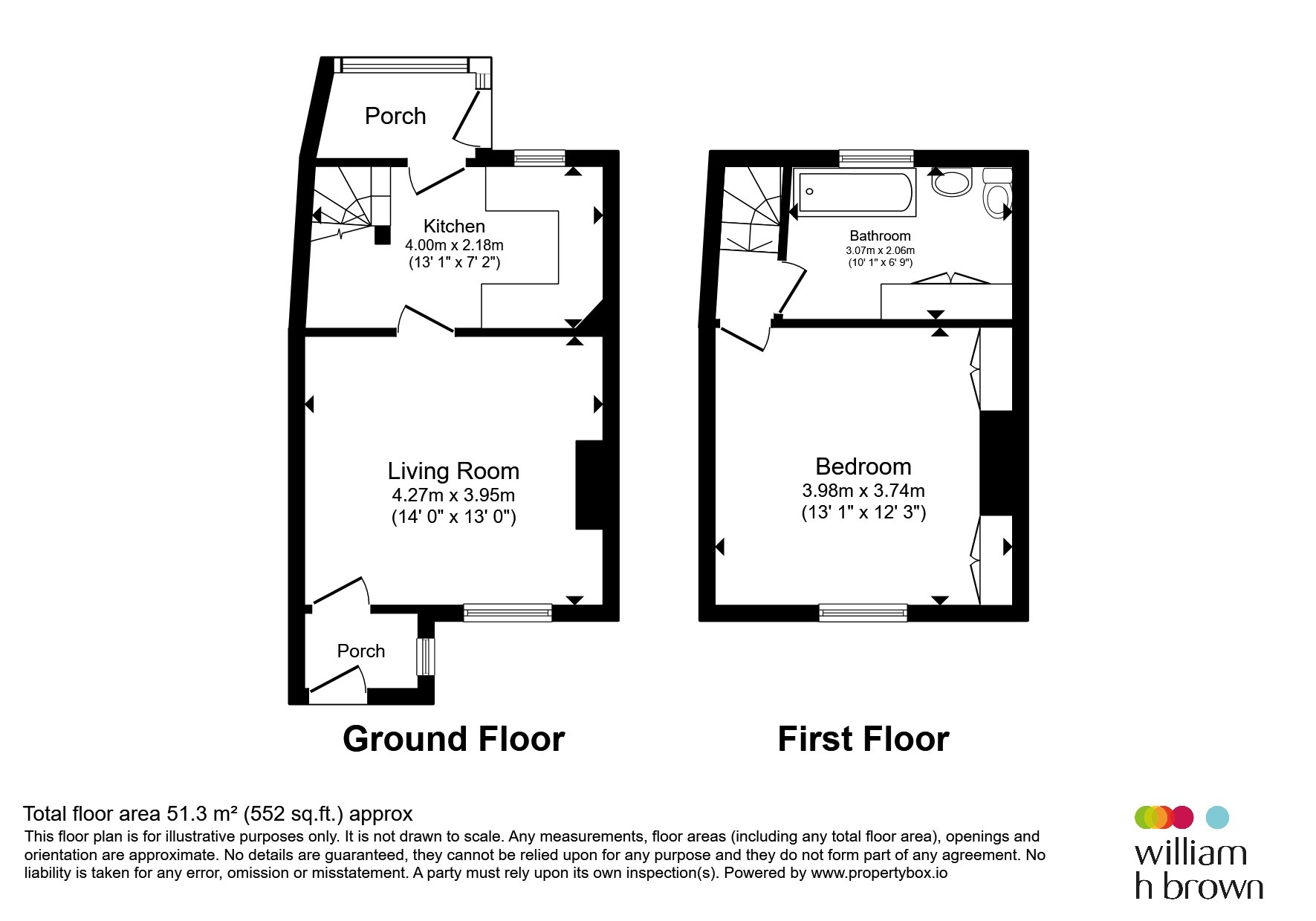 56, The Green, Leeds floorplan