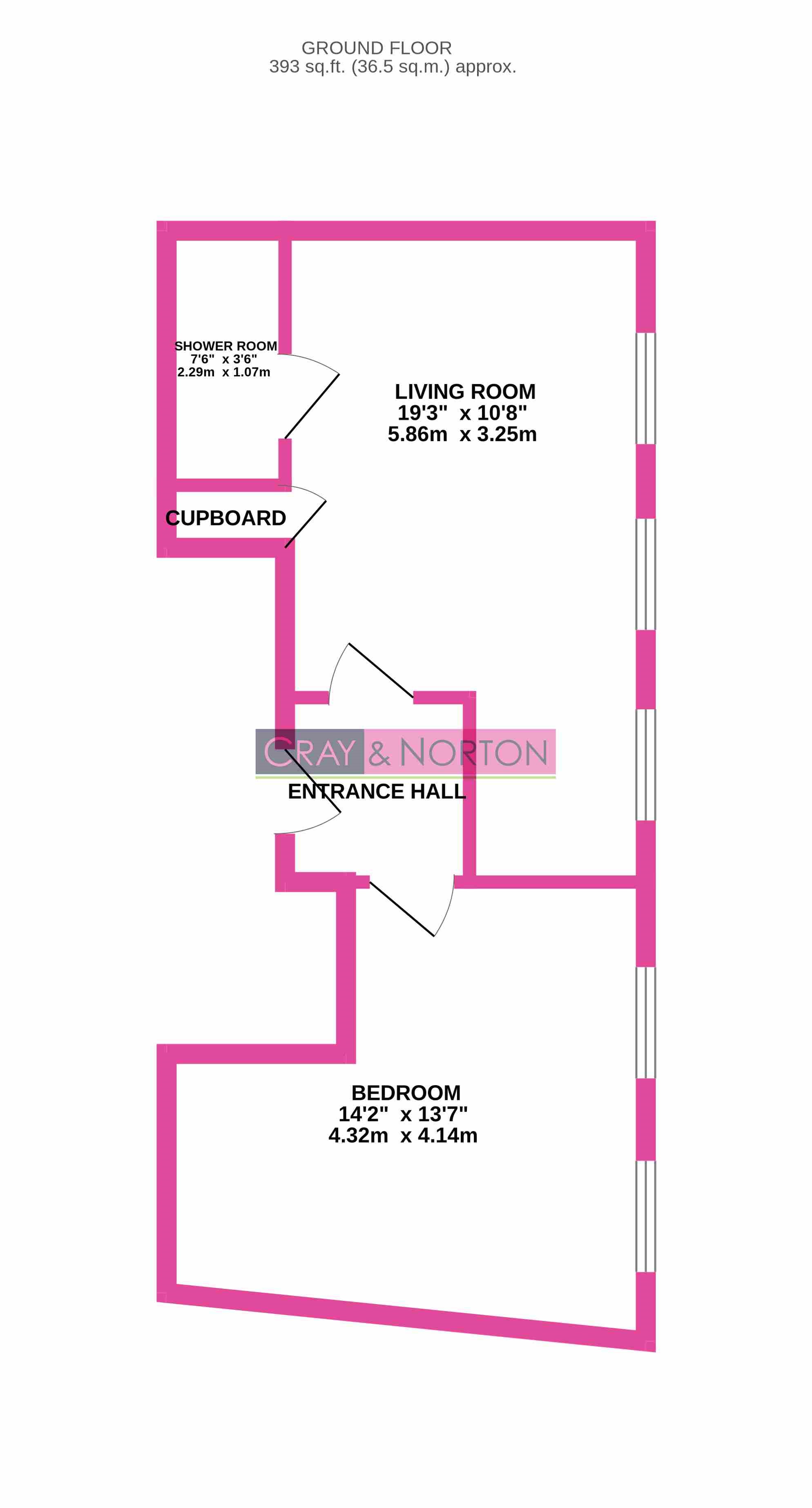 Flat 1 77-81, North End, Croydon floorplan