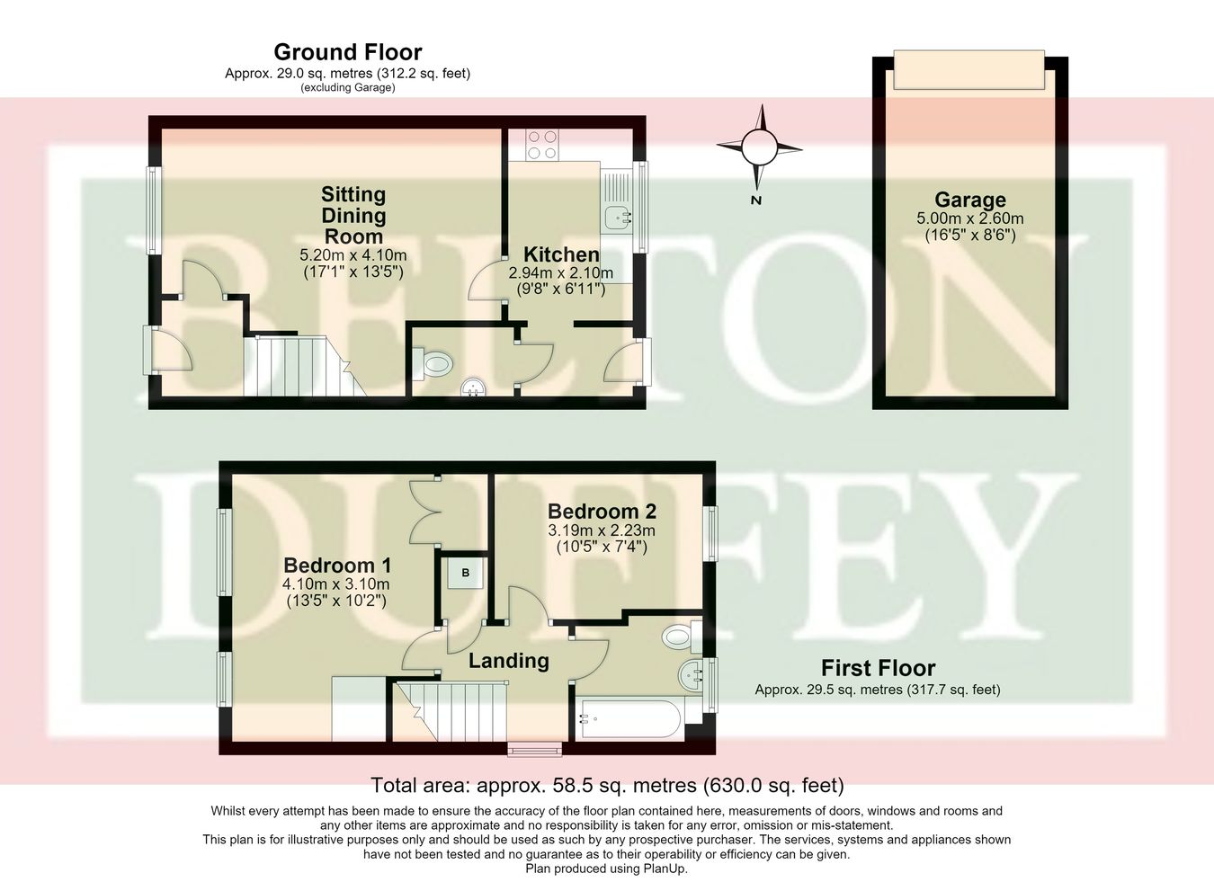 8, Swan Road, Dereham floorplan