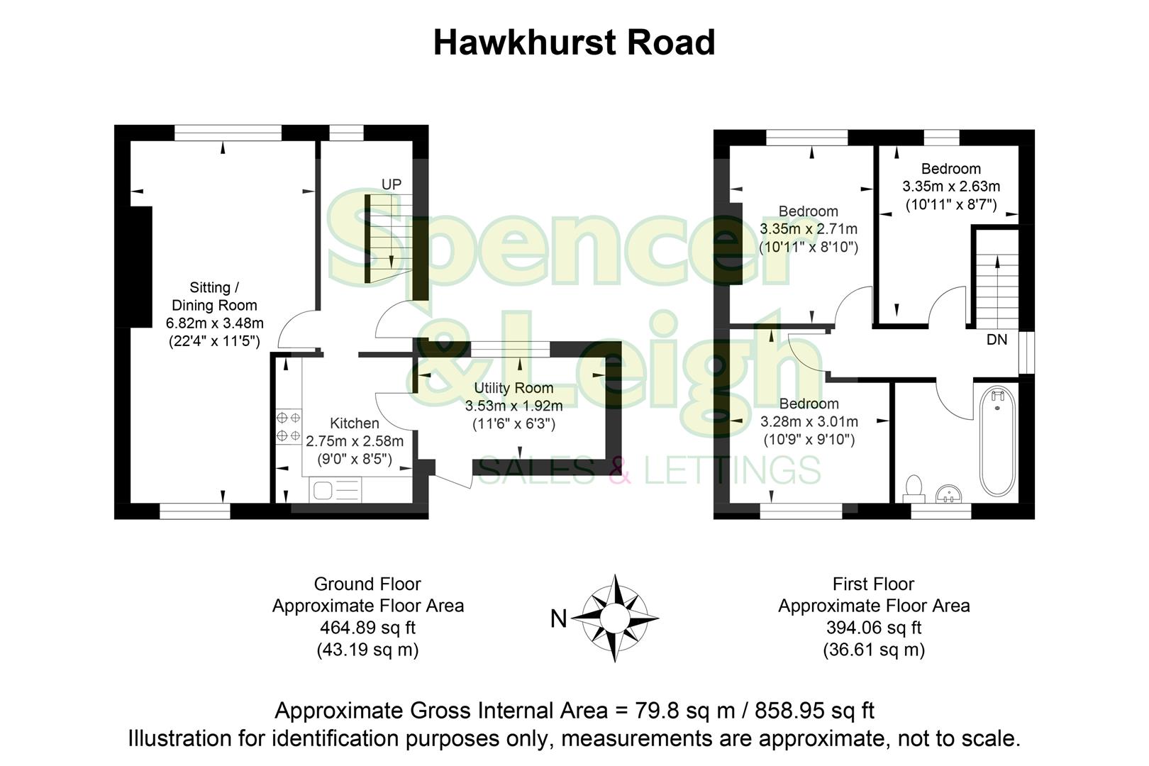 67, Hawkhurst Road, Brighton floorplan