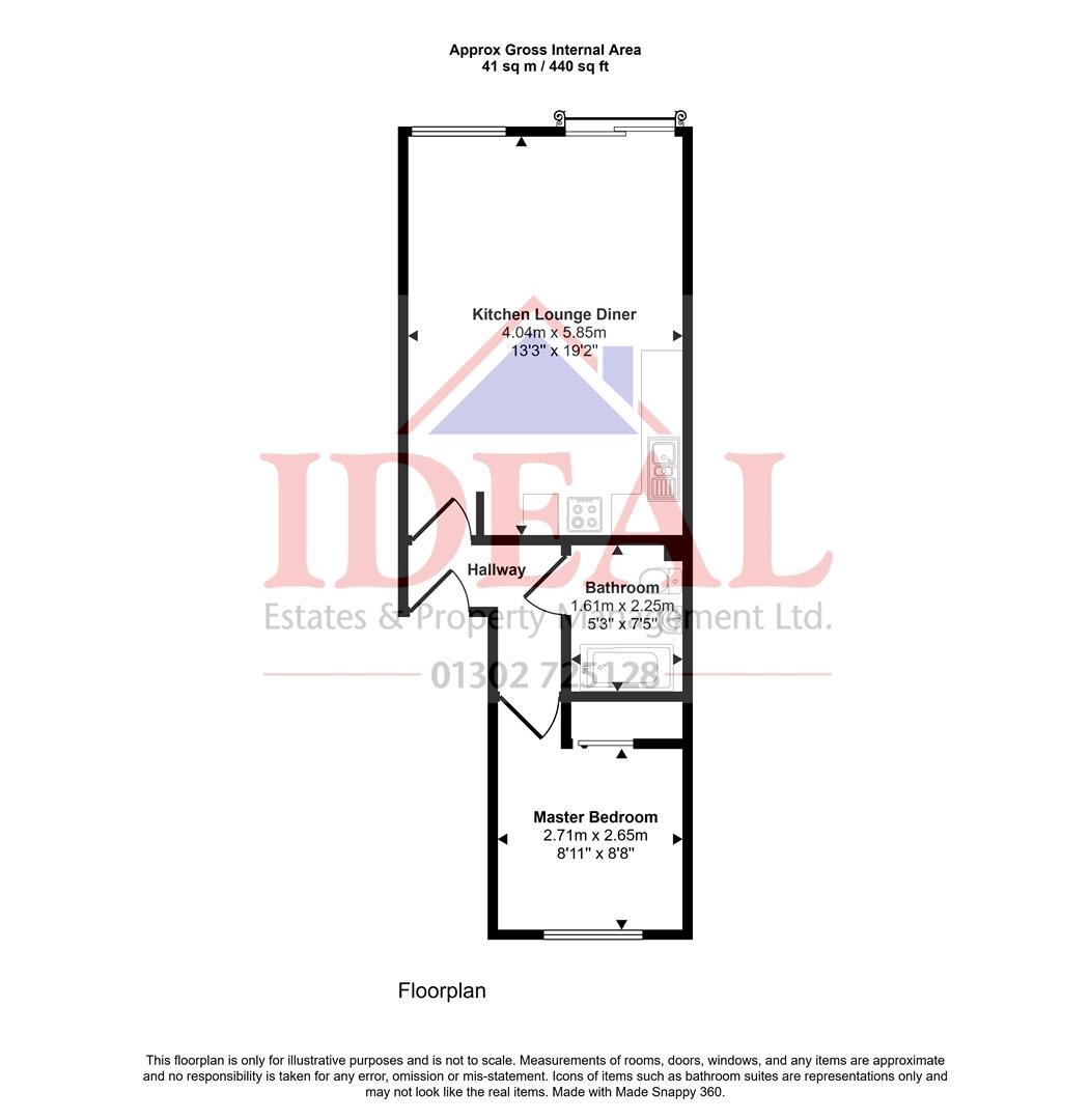 Apartment 9, Springfield Court, Amersall Road, Doncaster floorplan