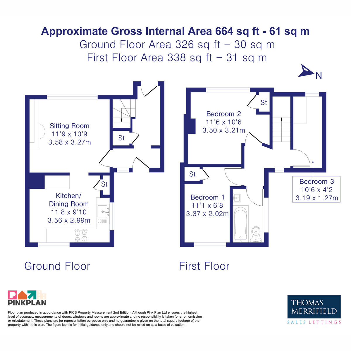 Tooleys Cottage, The Green, Bletchingdon floorplan