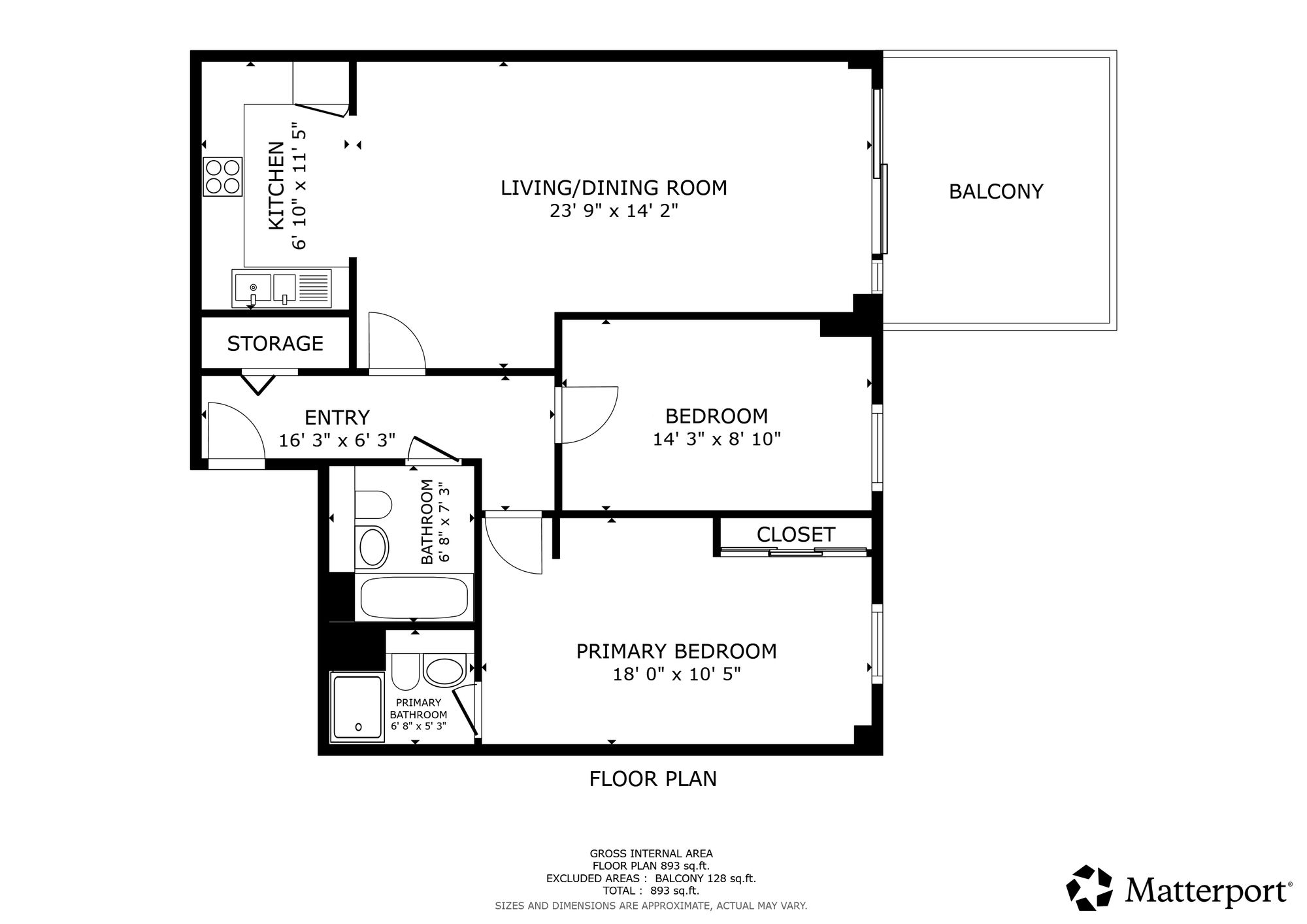 Apt 810, 51 Patteson Road, Ipswich floorplan