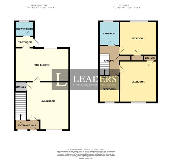 16, Teal Avenue, Nottinghamshire floorplan