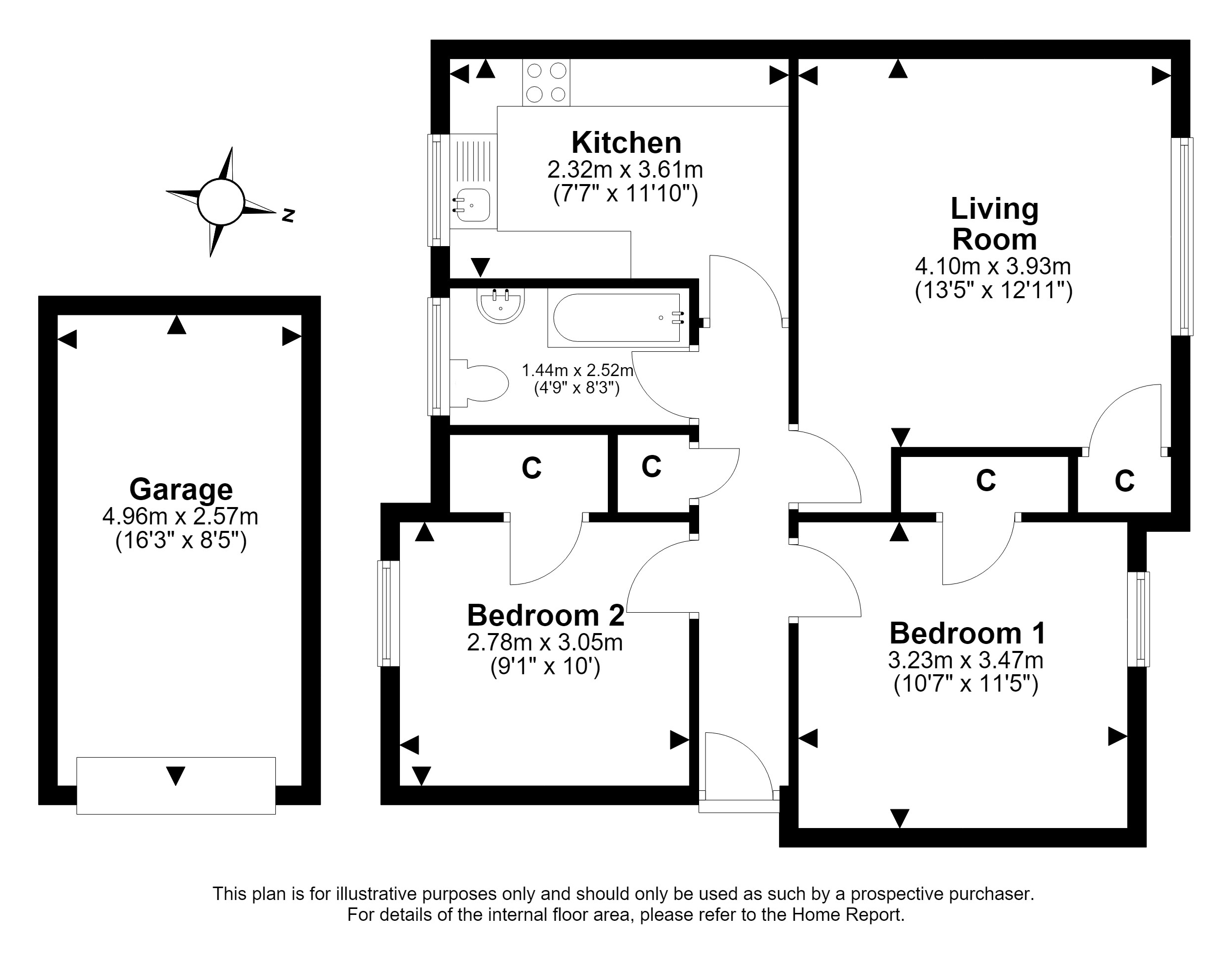 15B, Forrester Park Drive, Corstorphine, Edinburgh floorplan
