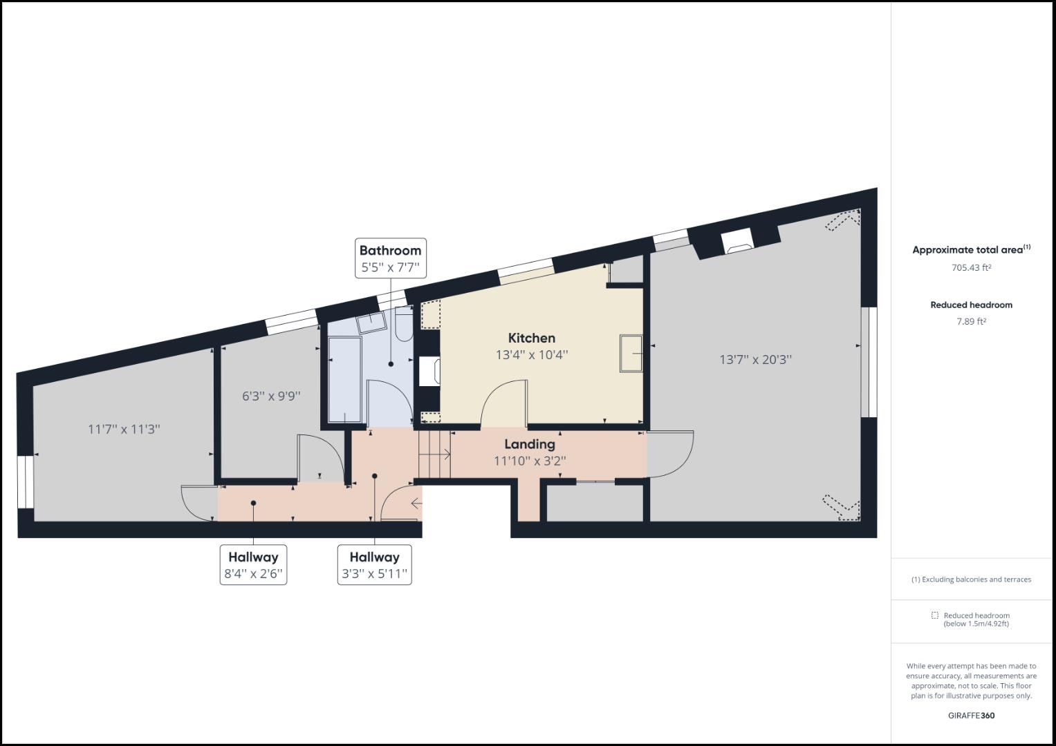 21C, Brooklands, Filey floorplan