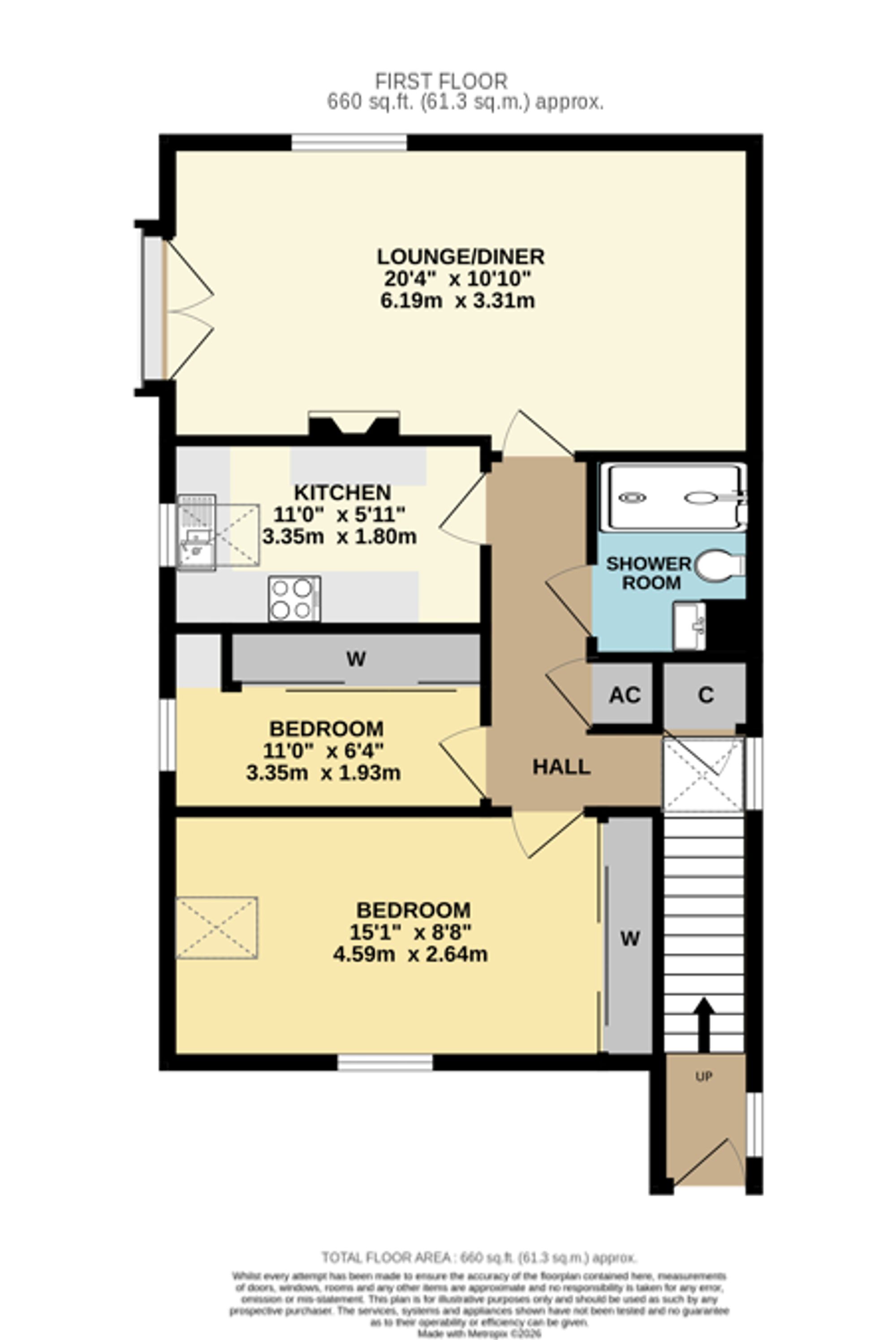 35 Lincoln Court Sharon Road, Southampton floorplan