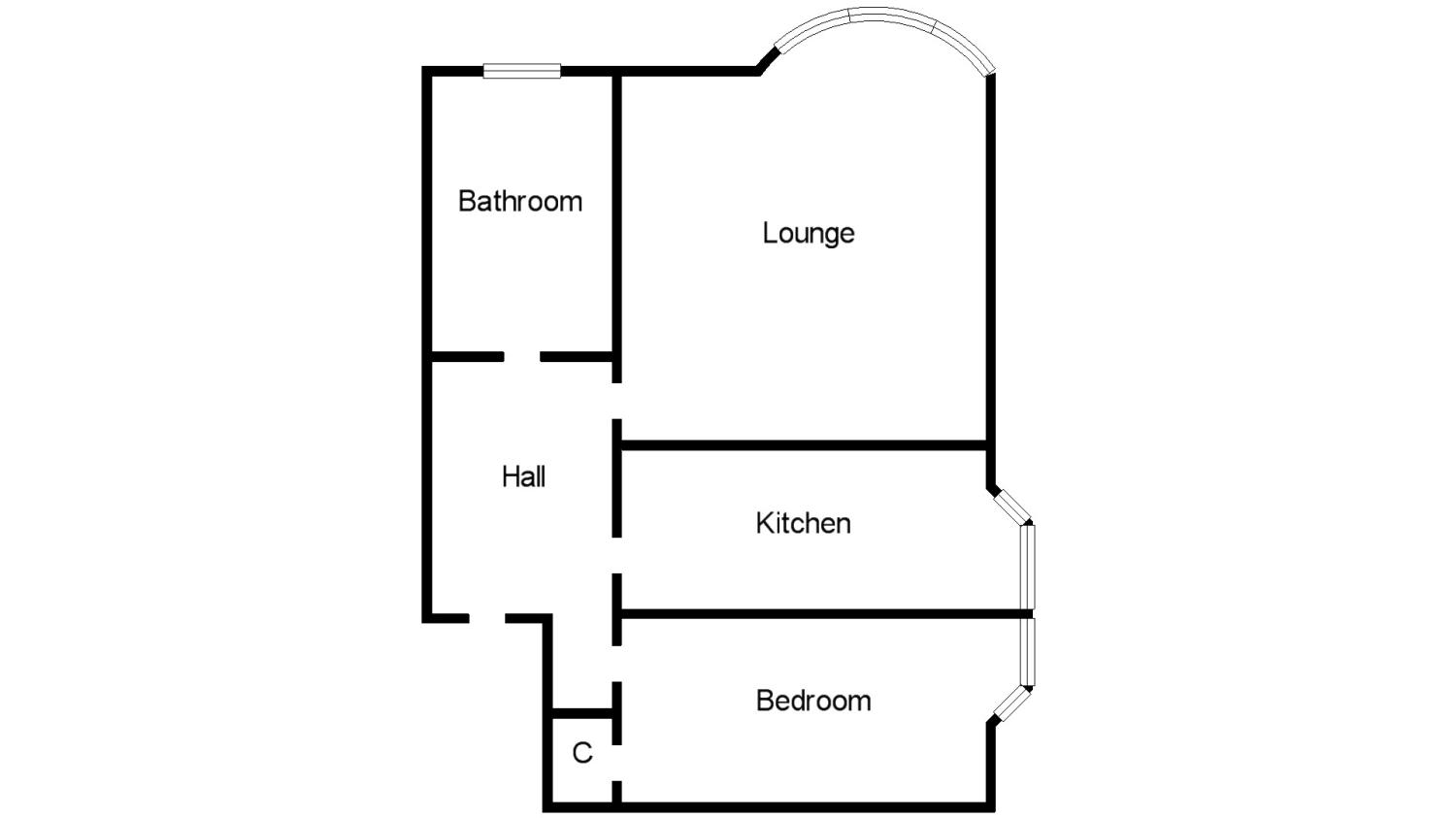 1 Bedrooms Flat for sale in Moss Side Road, Glasgow, Lanarkshire G41