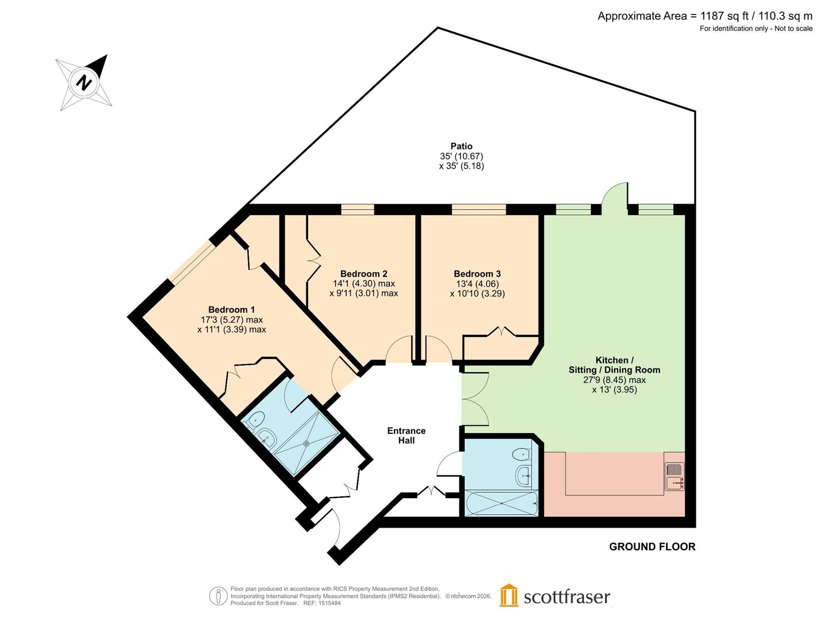 Flat 2, Furnace House,, Walton Well Road, Oxfordshire floorplan