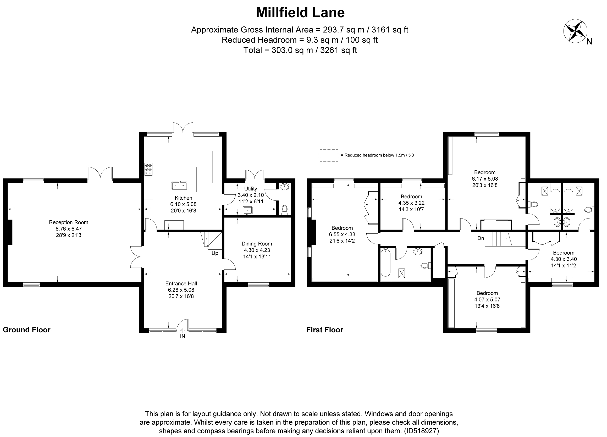 5 Bedrooms Semi-detached house to rent in Millfield Lane, Markyate, St.Albans AL3