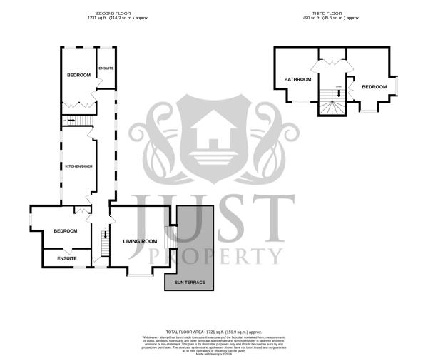 Flat 3, Haig House Apartments,, Devonshire Road, Hastings floorplan