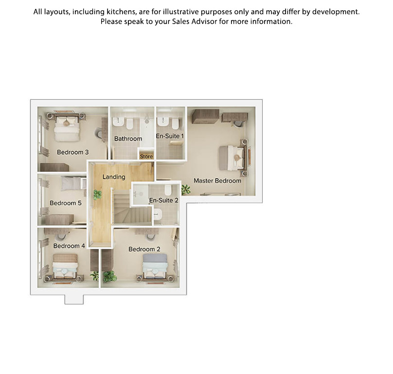 S-TheOaks-Grizedale, The Grizedale, The Oaks, Newcastle under Lyme floorplan