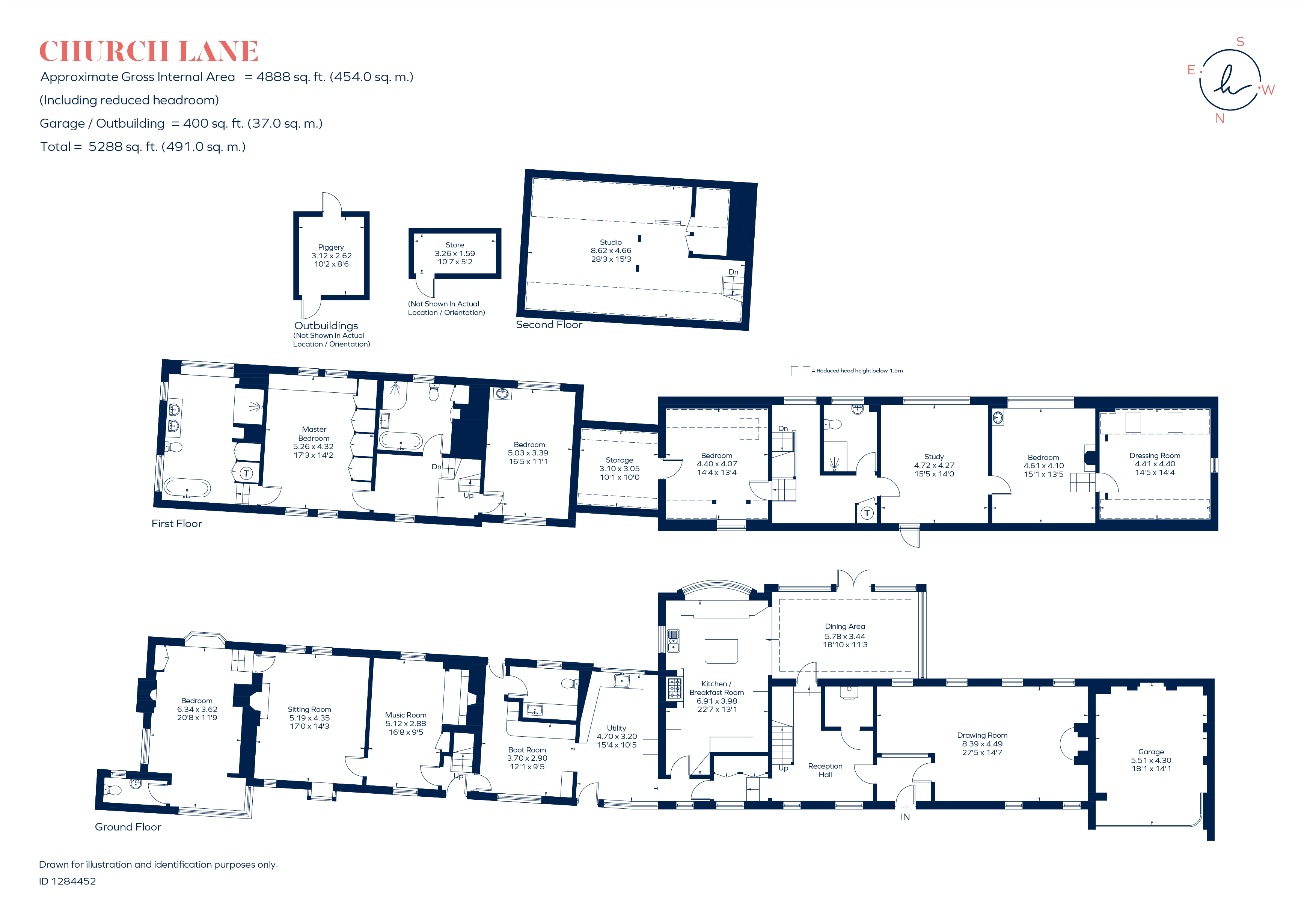 8, Church Lane, Warwick floorplan