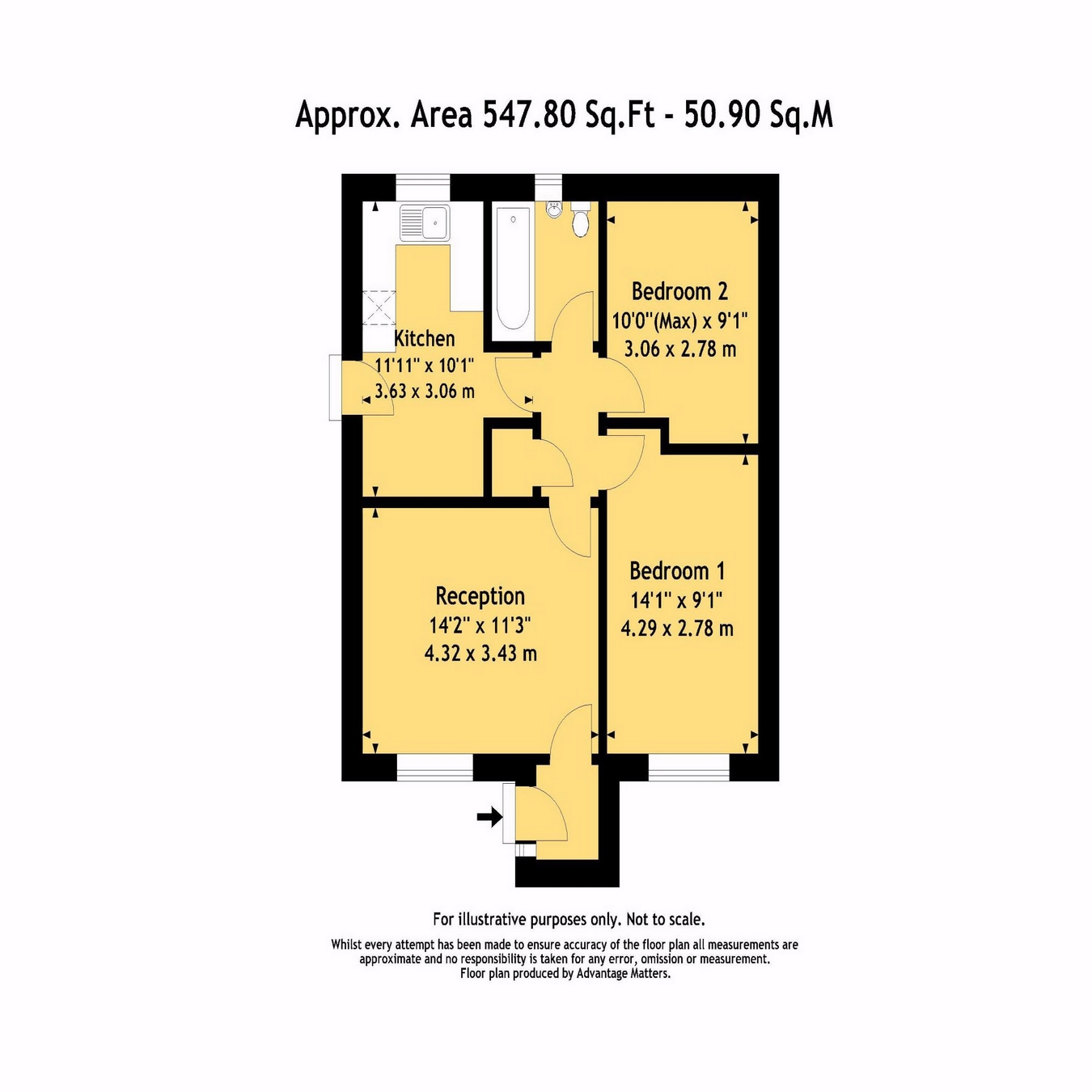 2 Bedrooms Detached bungalow to rent in Osprey Park, Thornbury, Bristol BS35