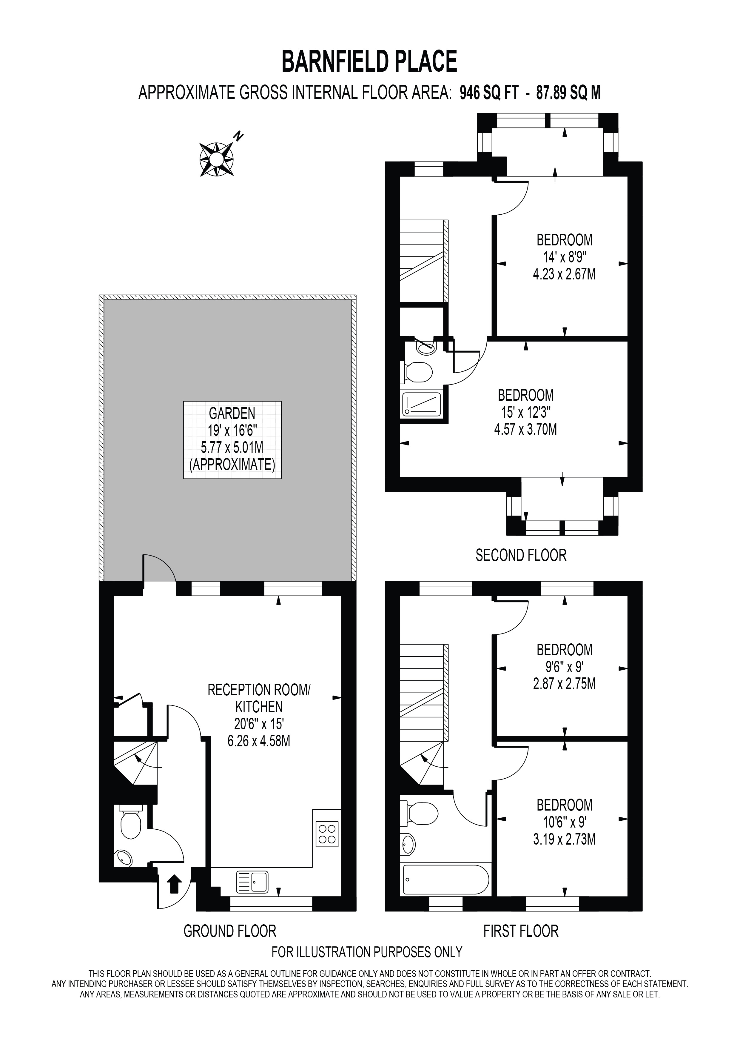 4 Bedrooms Terraced house to rent in Barnfield Place, Isle Of Dogs, London E14