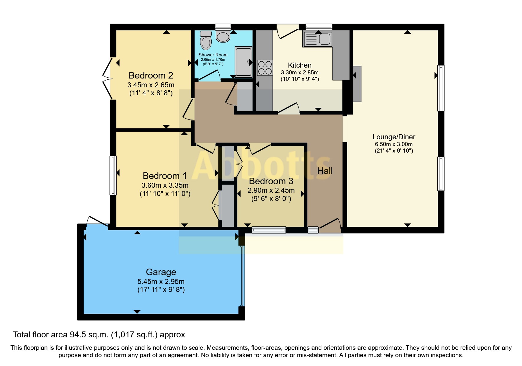 Fir Close, Heacham, King's Lynn, Norfolk PE31, 3 bedroom bungalow for